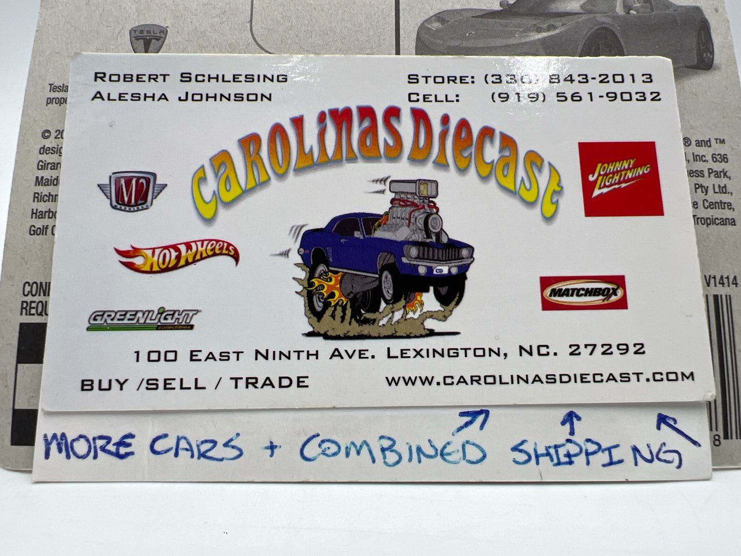 2010 Hot Wheels Earth Day Tesla Roadster Sport Green SR