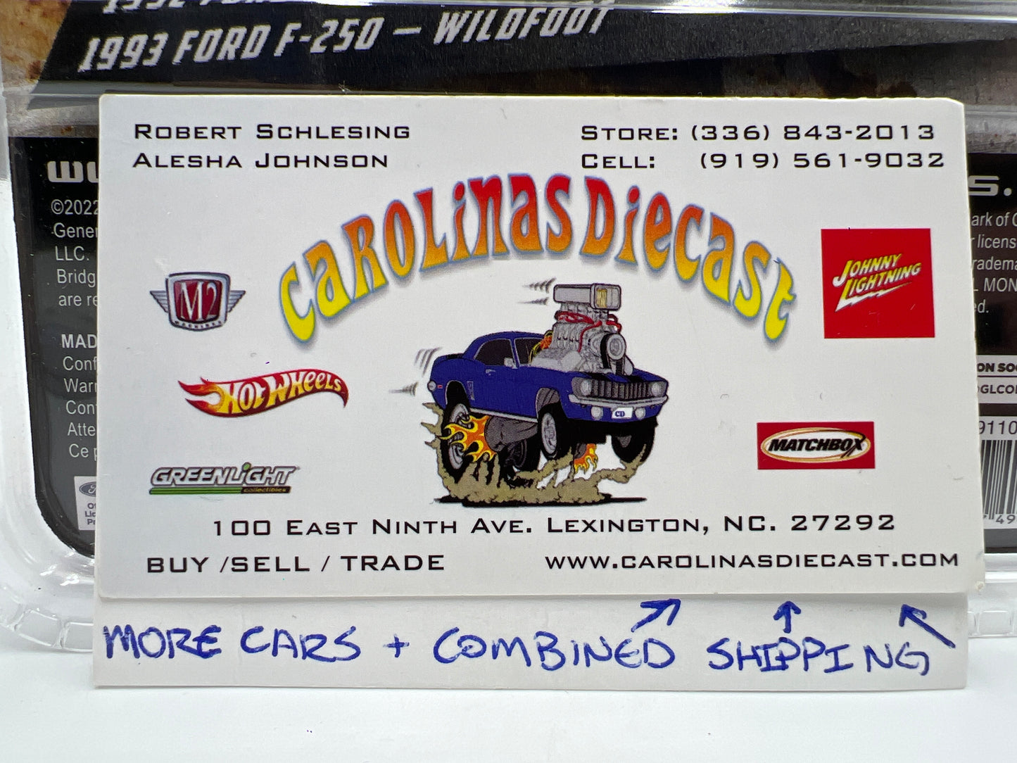 Greenlight Kings of Crunch Series 11 CHASE 1993 Ford F-250 Wildfoot