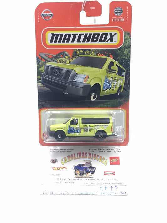 2024 matchbox #63 Nissan NV Van 80H