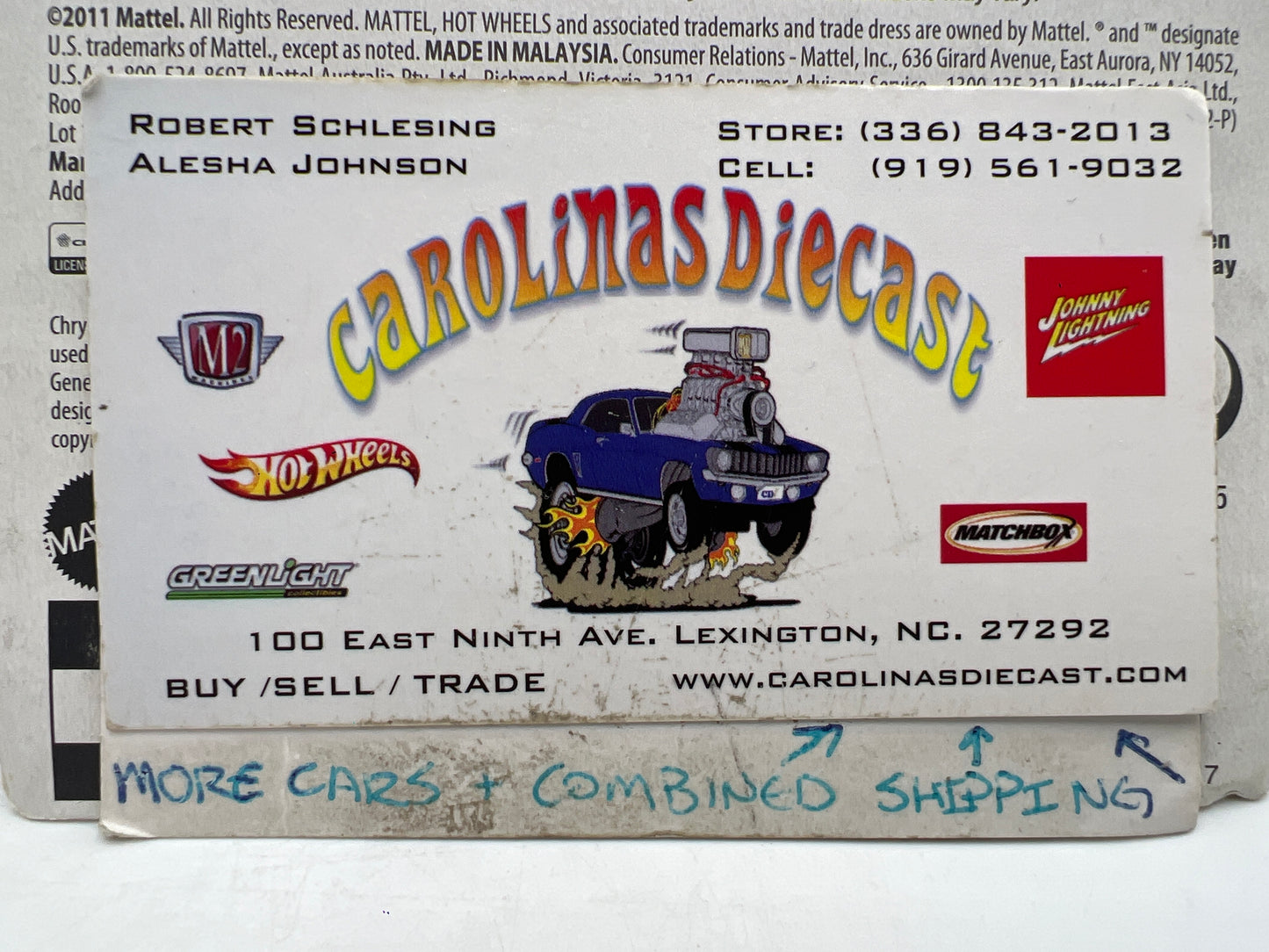 Hot Wheels Cars of the Decades The 70s #18 German Card 71 Plymouth GTX 162G