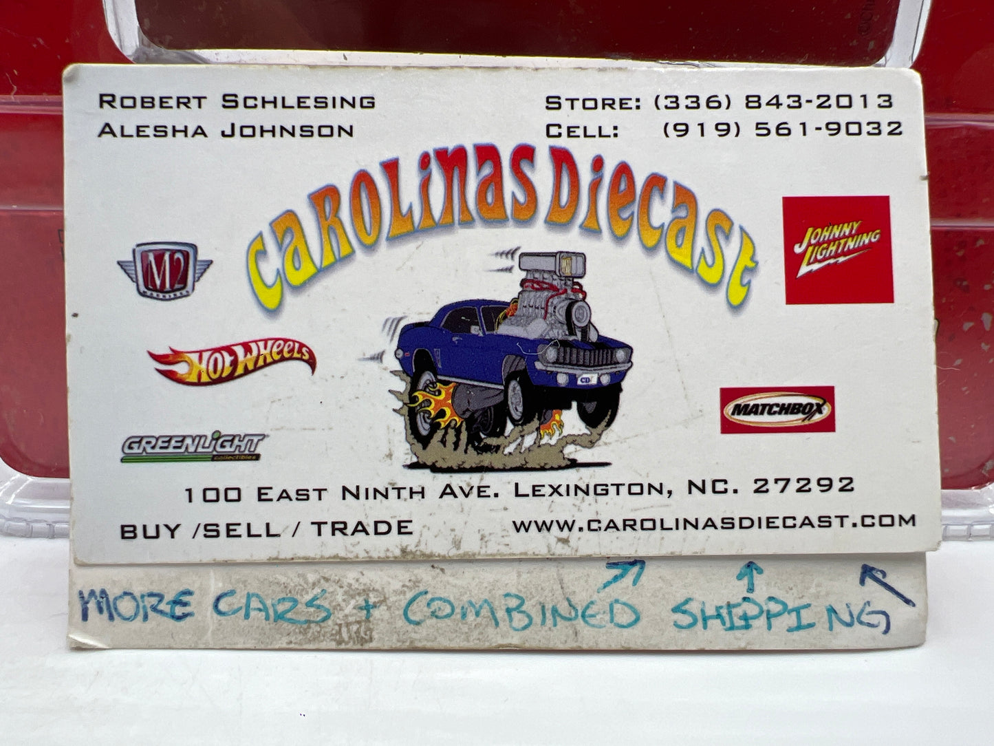 Johnny Lightning Diecast Space 1970 Plymouth Cuda 340 Black/White Bad Card 219B