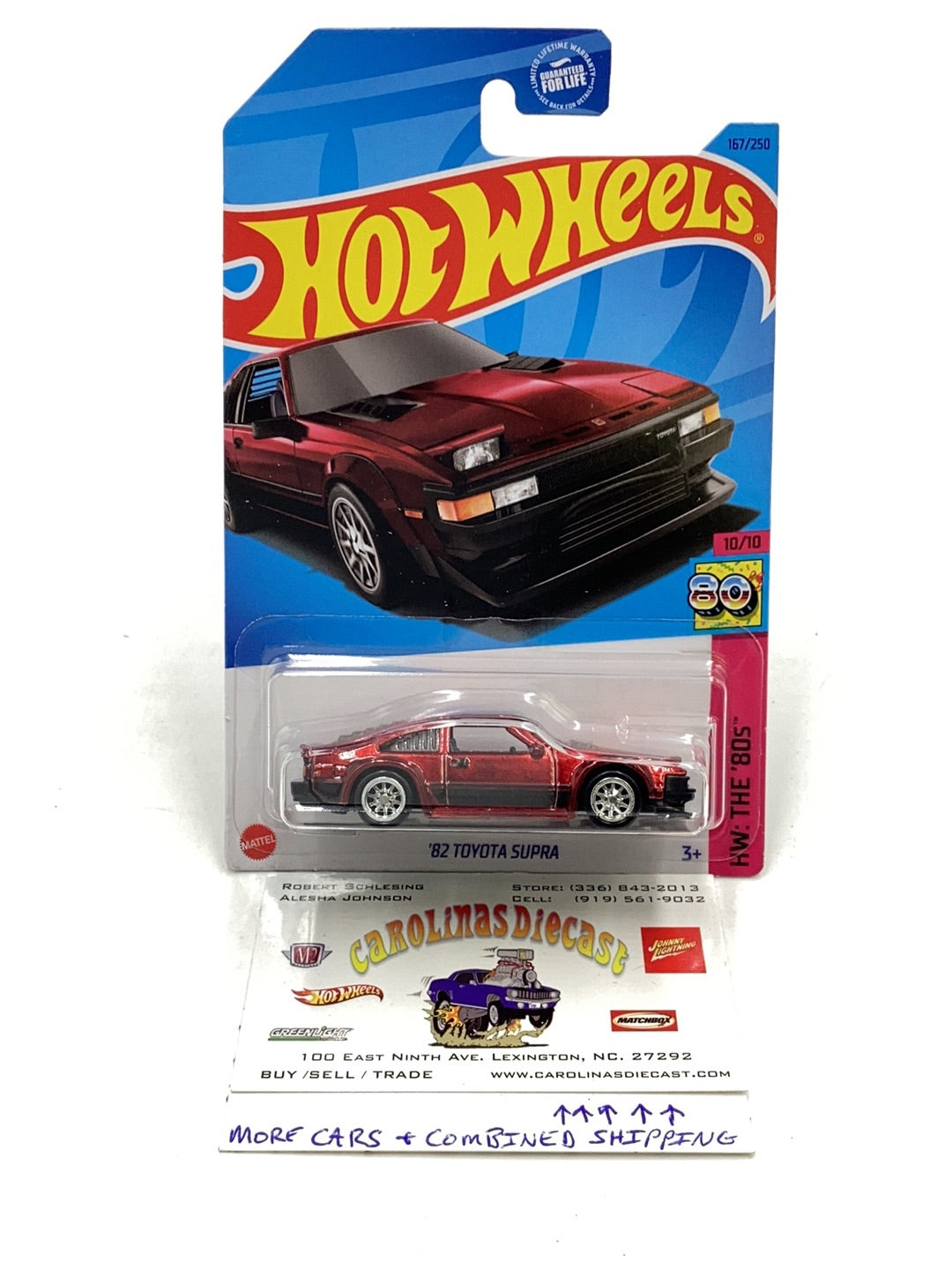 Hot Wheels 2023 Super Treasure Hunt 82’ Toyota Supra high quality Spun Test Item