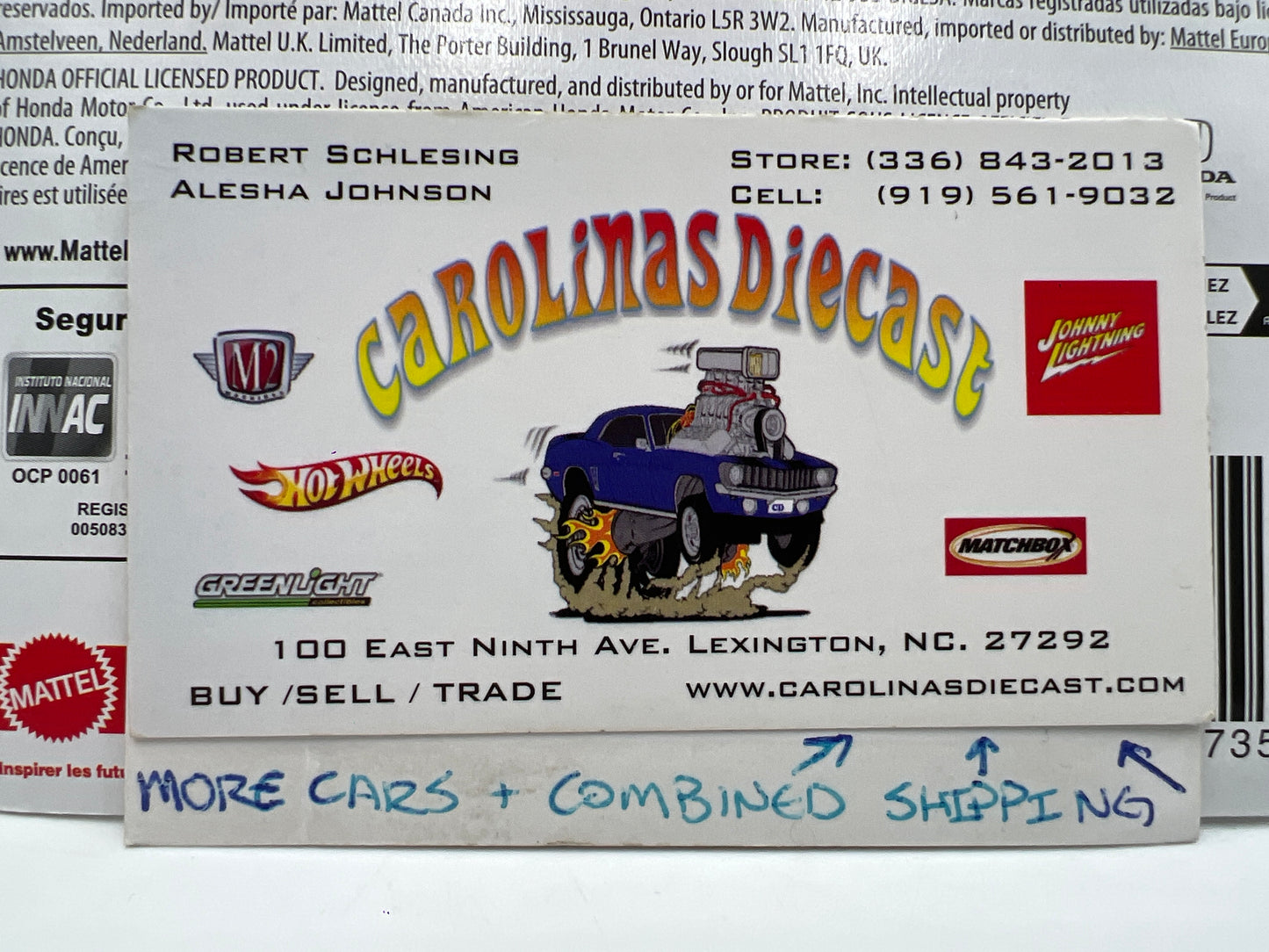 Hot Wheels Premium Boulevard Gold Label 99 Honda Civic Type R EK9 White 261D