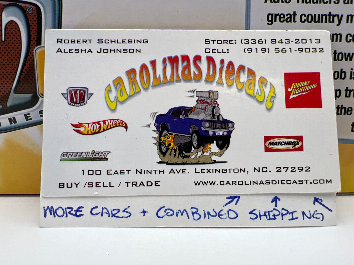M2 Machines Auto Haulers Walmart Exclusive 1958 Chevrolet Spartan LCF & 1969 Chevrolet Camaro SS RS 396 / ZL-1 S19