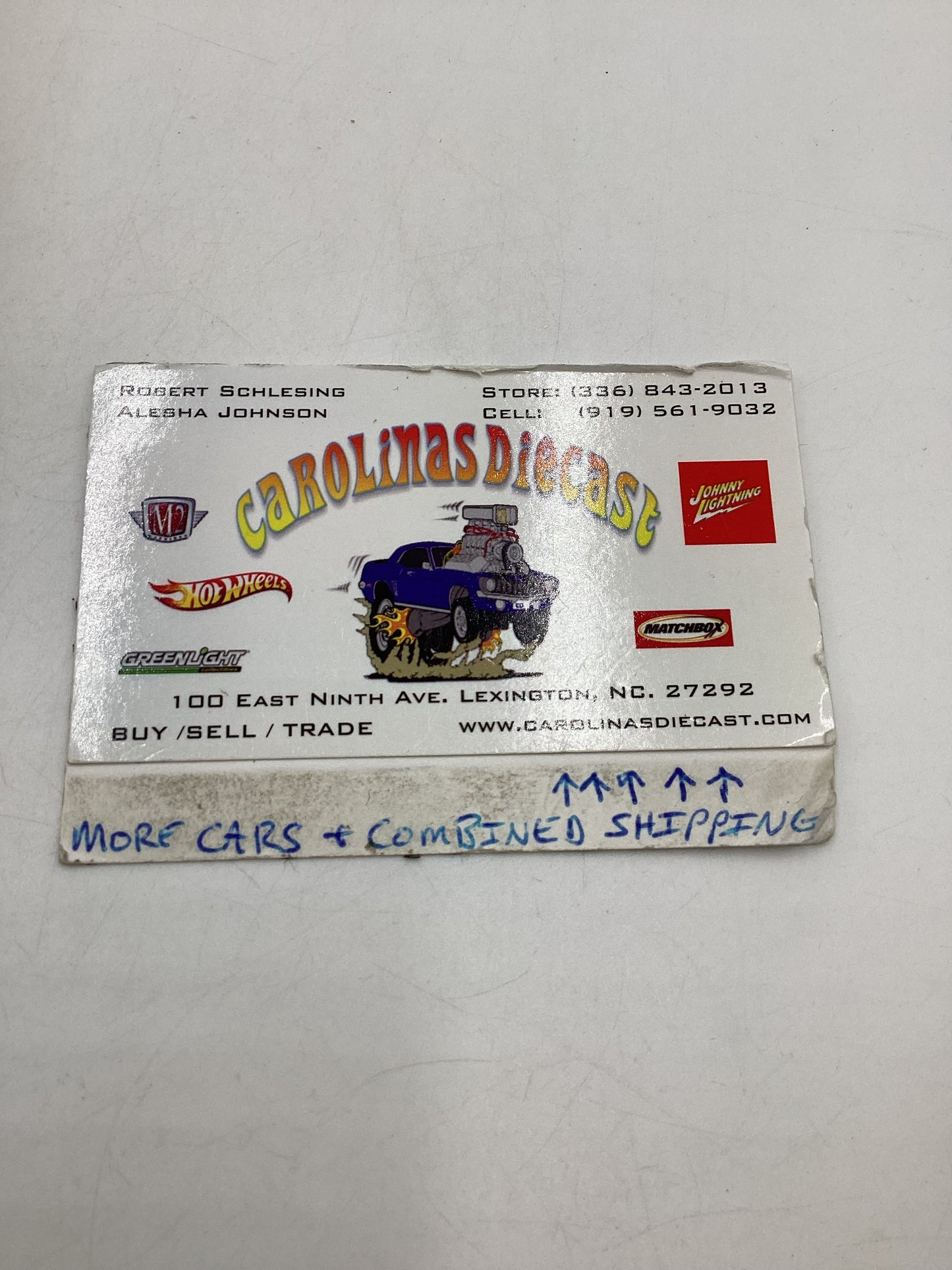 2014 Hot Wheels Treasure Hunt #53 Fangster Blue non smoked wheels 277A