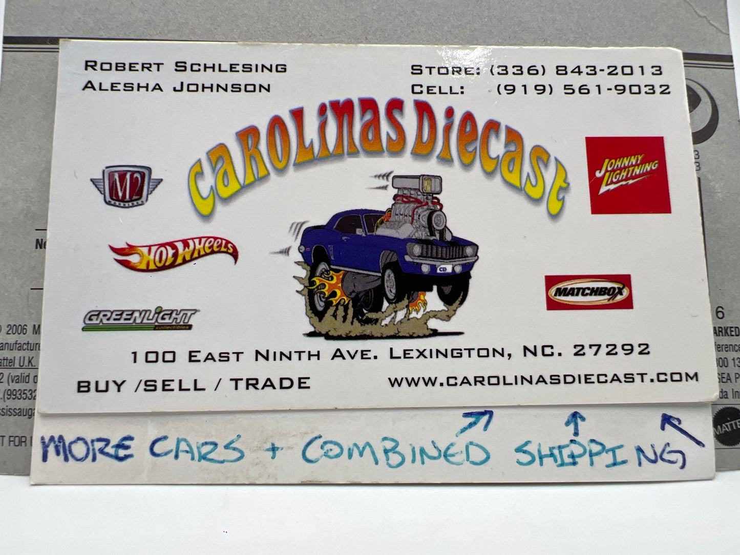 2006 Hot Wheels Track Stars #122 Sling Shot Blue 114B