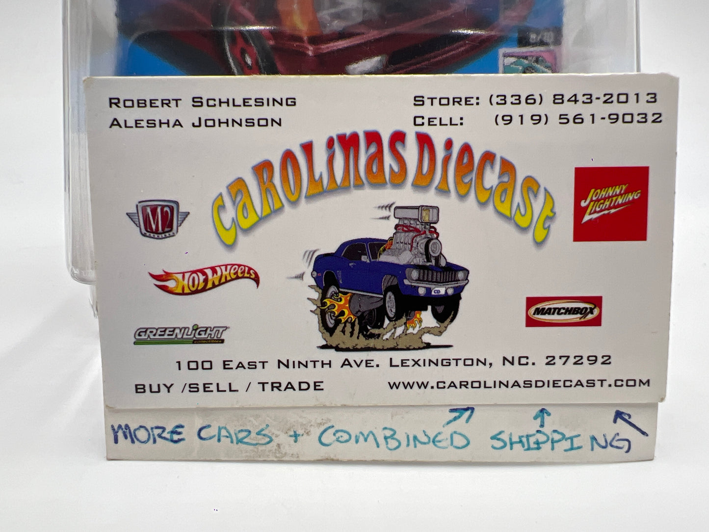 2024 Hot Wheels Super Treasure Hunt #82 89 Mercedes-Benz 560 SEC AMG Red W/Protector