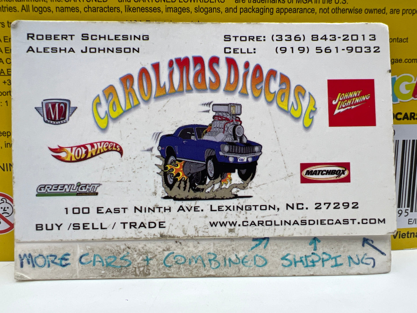 MGA Car Tuned Series 9 #2 59 Chevy Impala Red 178B