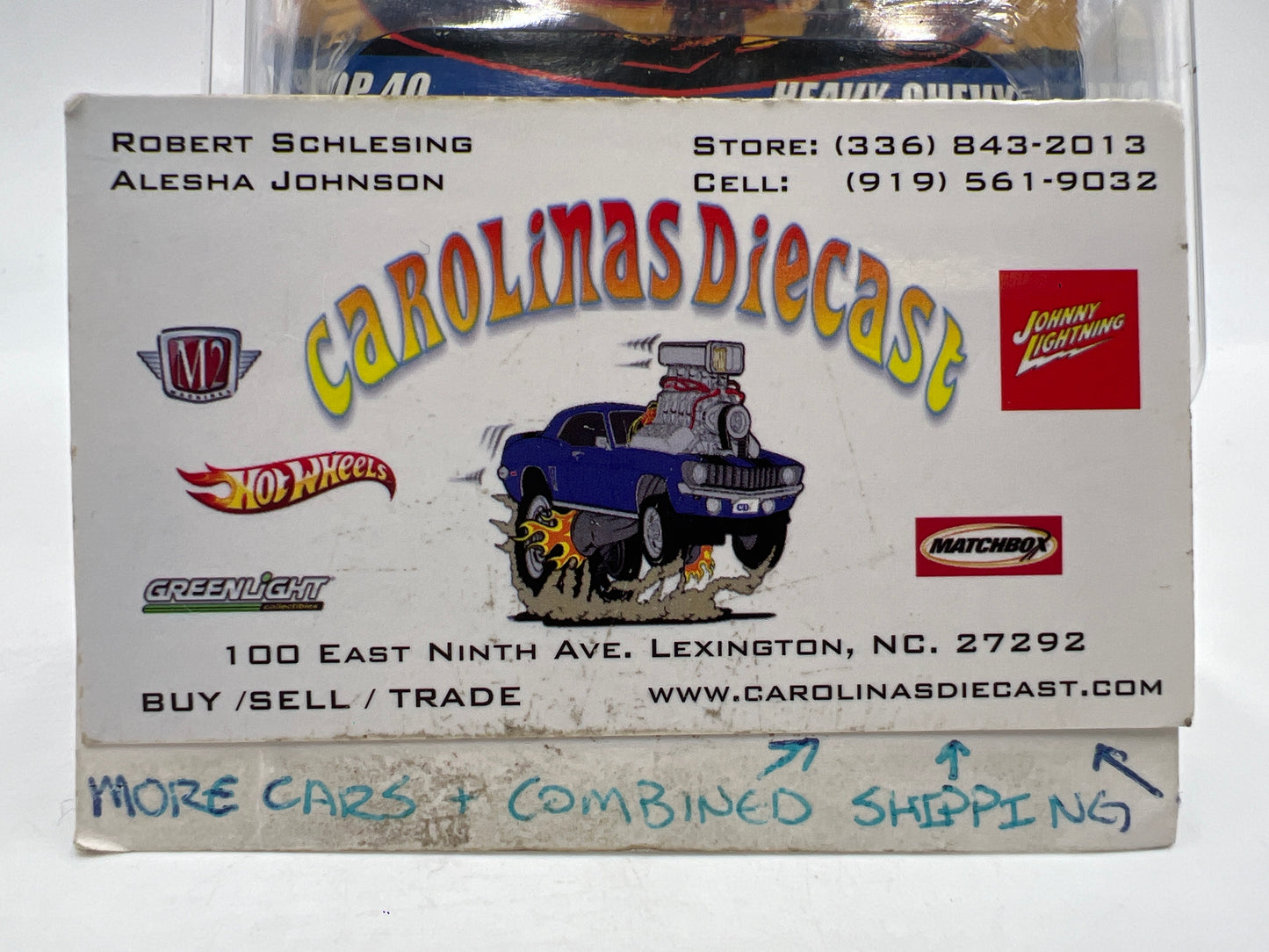 Hot Wheels Since 68 Top 40 #5 Heavy Chevy Black W/Protector