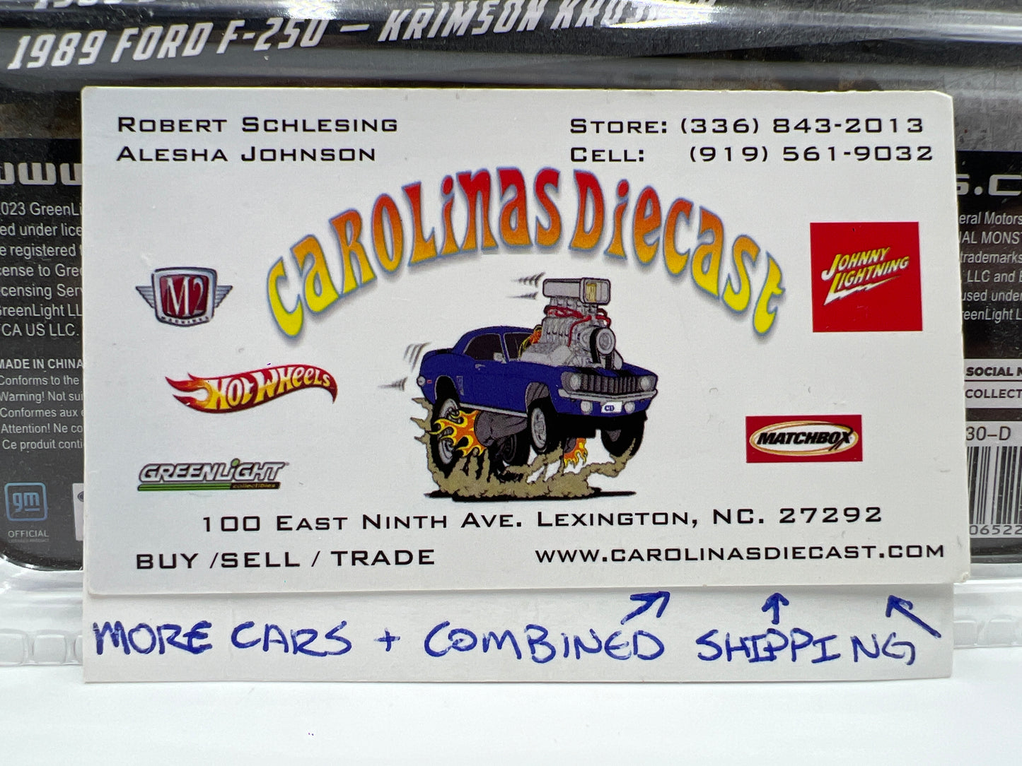 Greenlight Kings of Crunch Series 13 Walmart CHASE 1987 Ford F-250 Bigfoot #3