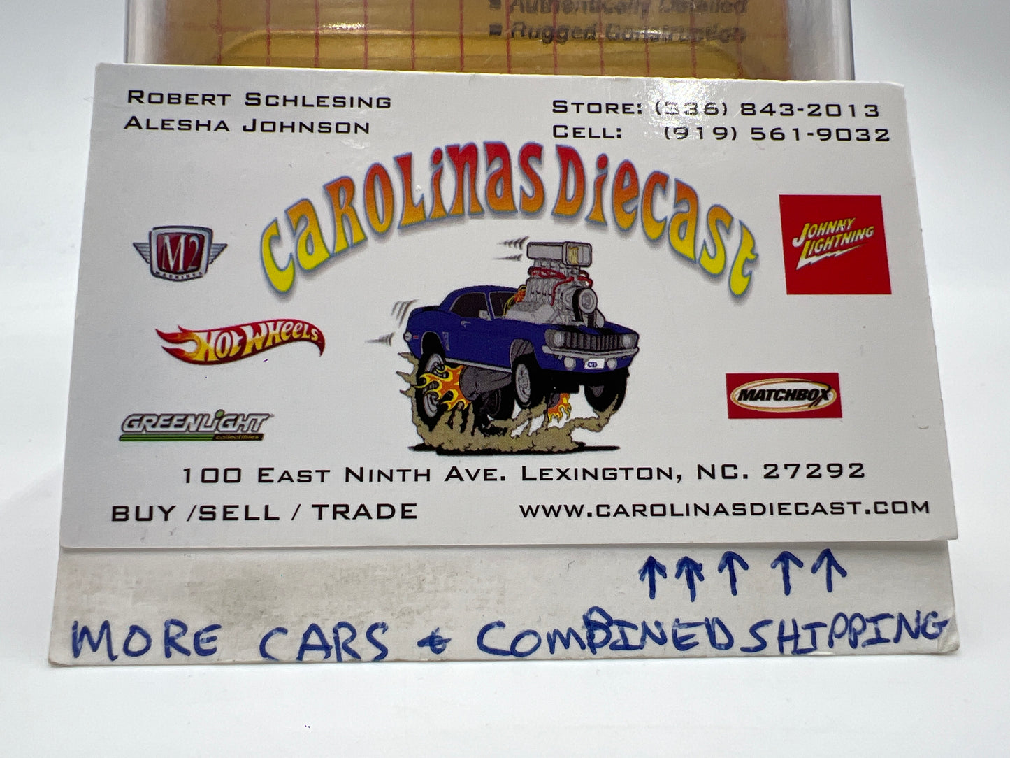1990 Matchbox Motors MB #61 300ZX Yellow W/Protector Bad Card SR