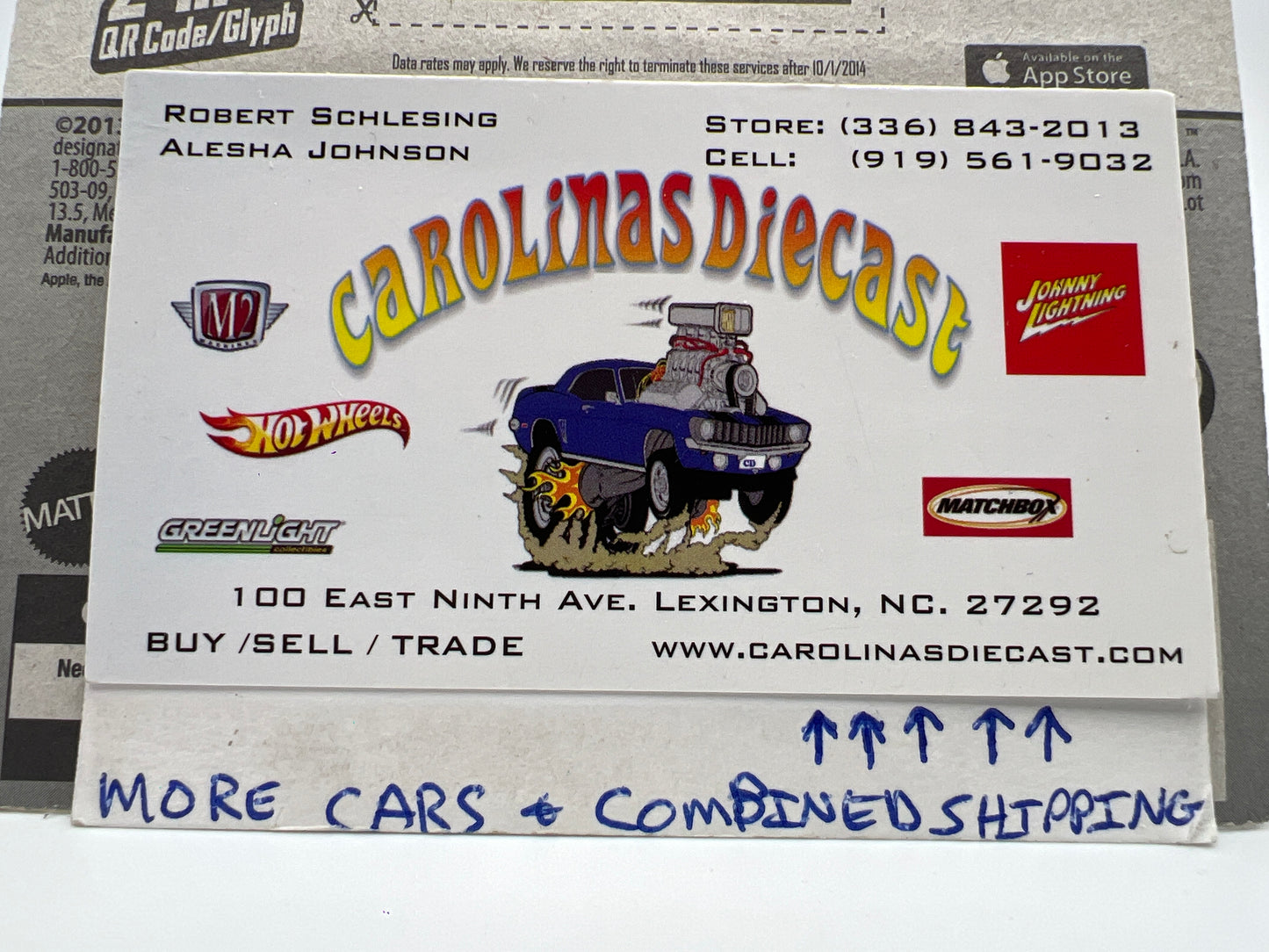 2014 Hot Wheels Off-Road #124 Mad Propz Blue/Green 52i