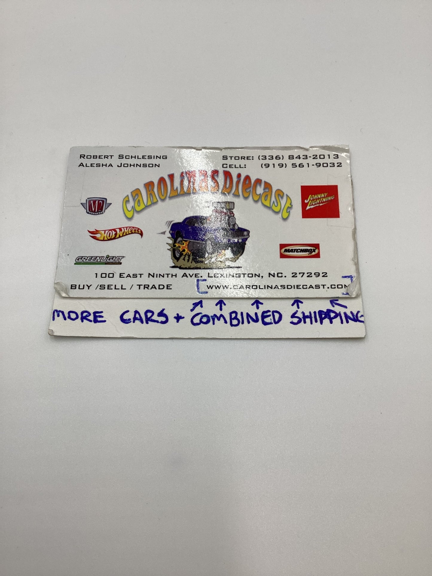 2000 Monster Jam Hot Rod Association Grave Digger Long Card 125F