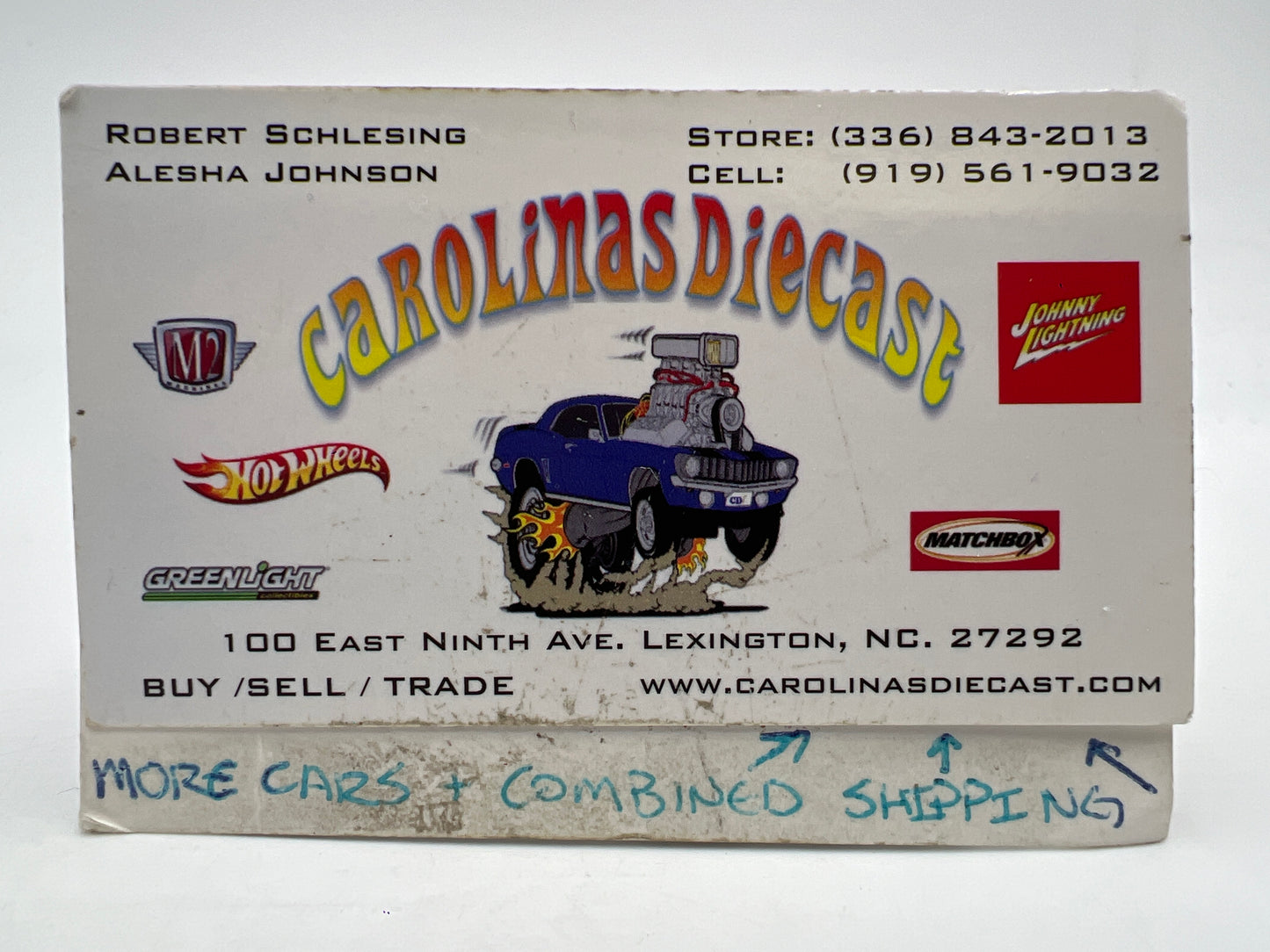 Hot Wheels 1/64 Blackwall Ford Bronco 4 Wheeler White Loose