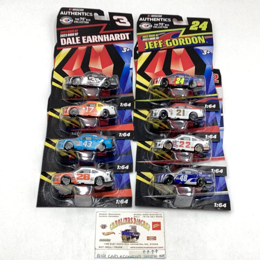 2023 nascar authentics wave 7 Complete set of 8 75th win collection