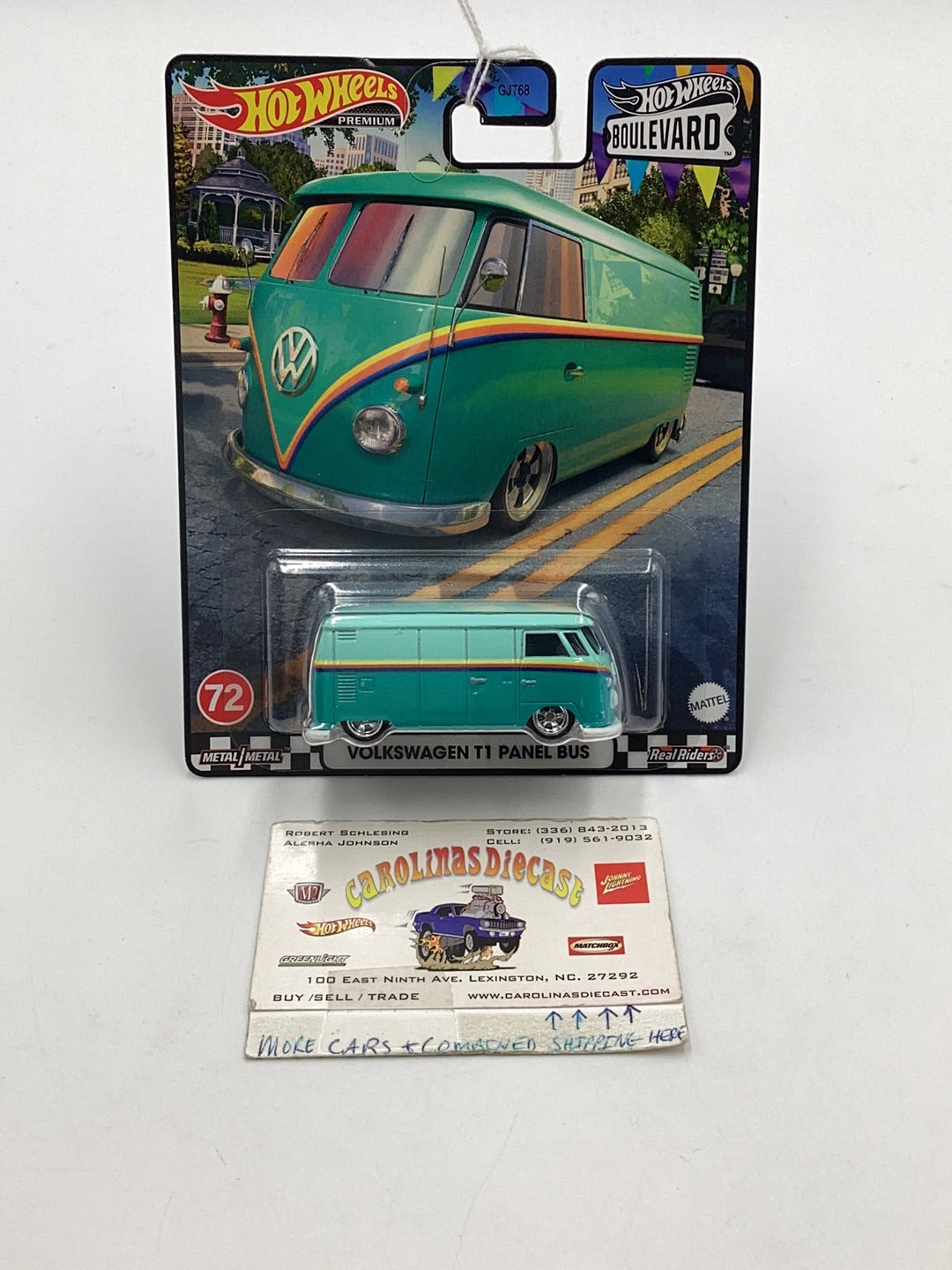 Hot Wheels Boulevard 72 Volkswagen T1 Panel Bus