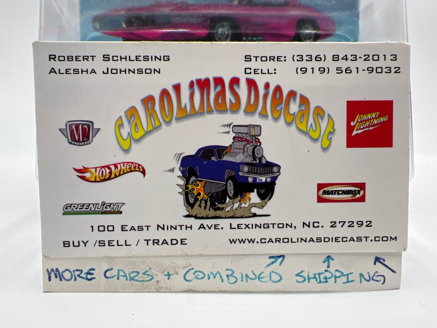 Hot Wheels Cool Classics #11 85 Honda CR-X Spectrafrost Blue W/Protector