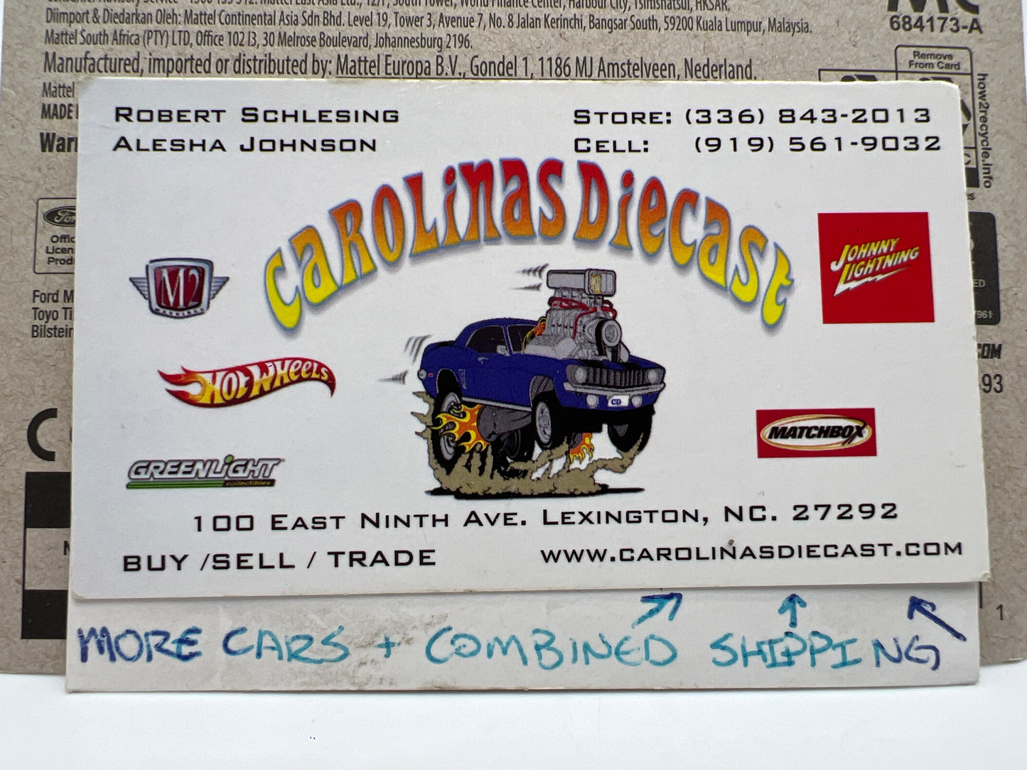 2025 Hot Wheels L Case Compact Kings #113 Ford Escort Purple 32B