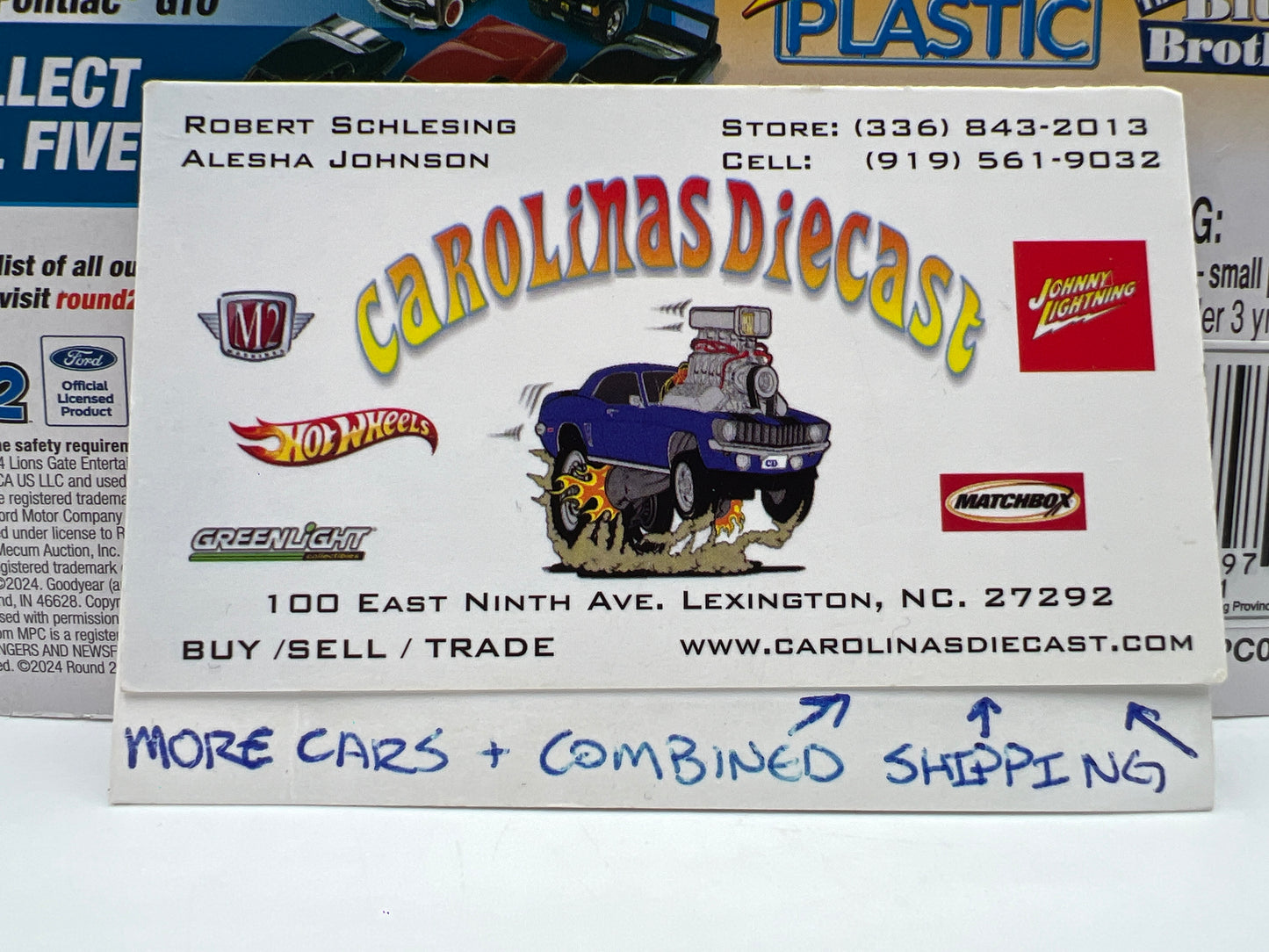 Johnny Lightning Pop Culture Mystery Manitee Release 2 #6 1969 Dodge Charger Daytona 227C