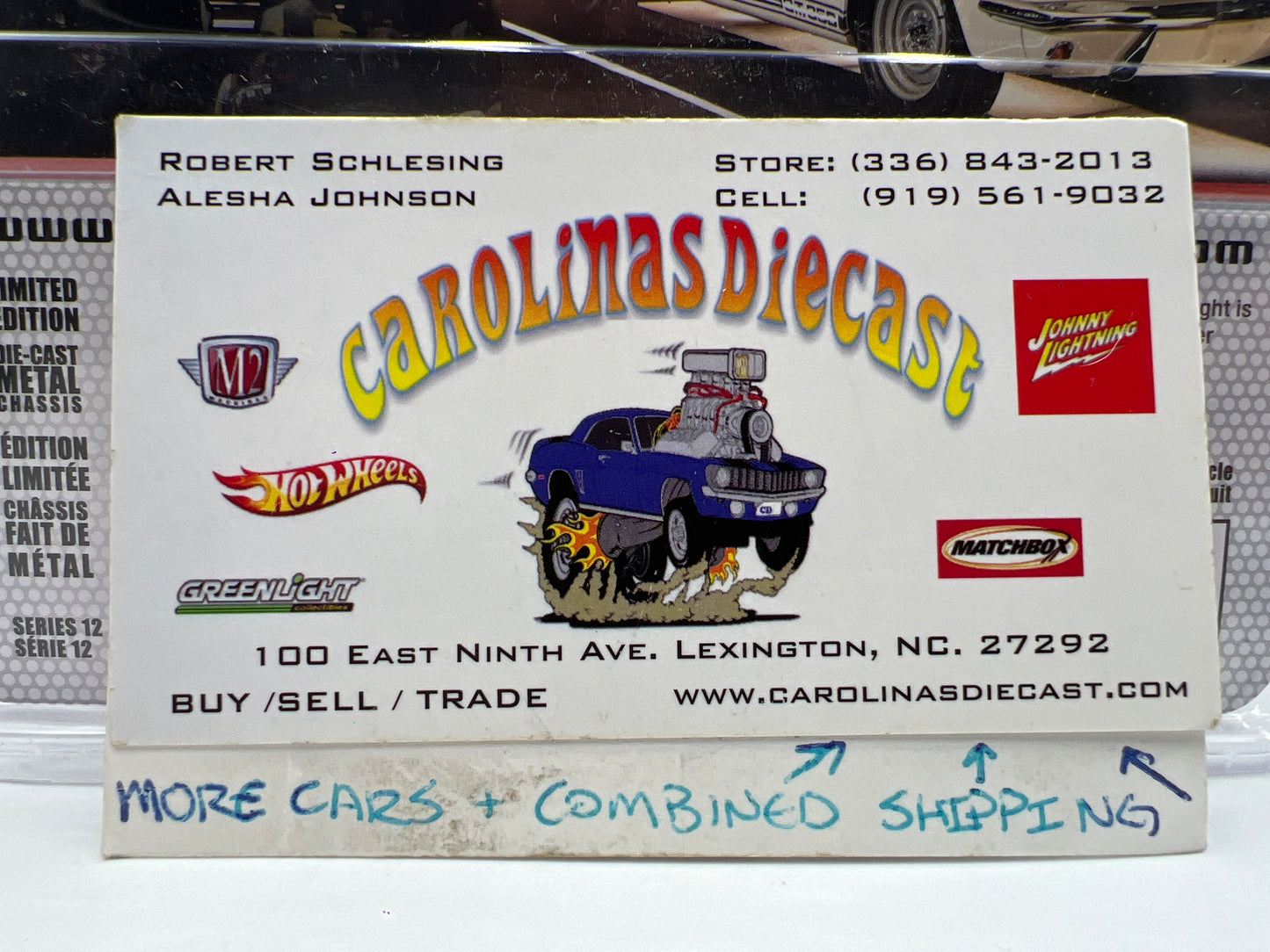 Greenlight Barrett Jackson 50th Anniversary Series 12 CHASE 1965 Shelby GT350 White