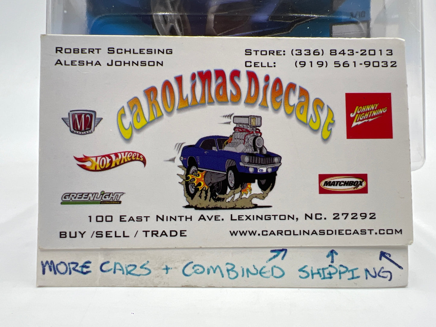 2022 Hot Wheels Super Treasure Hunt #106 2020 Corvette Blue W/Protector