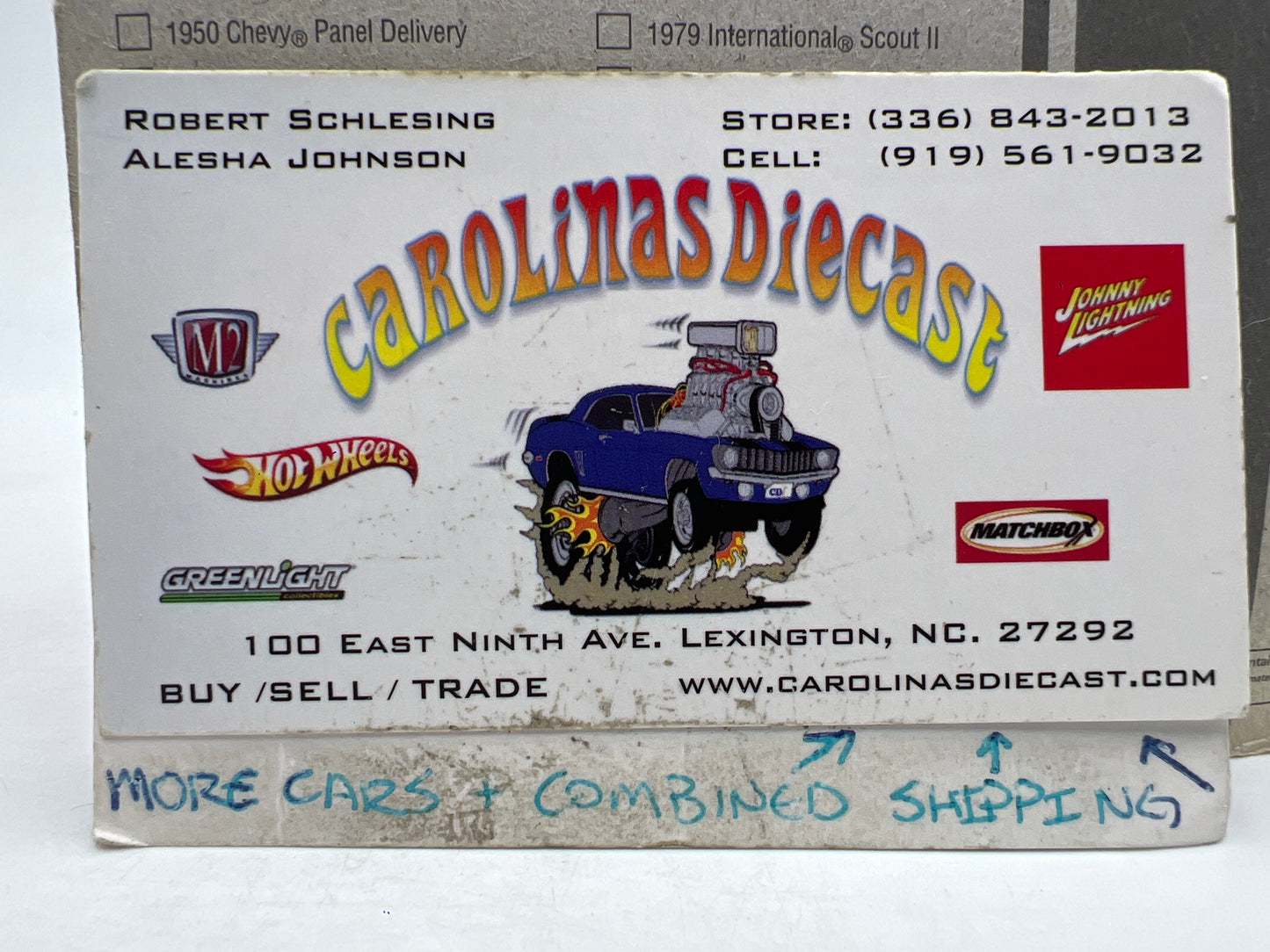 Johnny Lightning Small Card 1969 Chevy Camaro SS Red 216Q