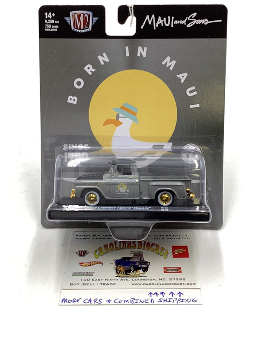 M2 Maui and Sons Chase 1/750 1958 Chevrolet Apache Stepside R104