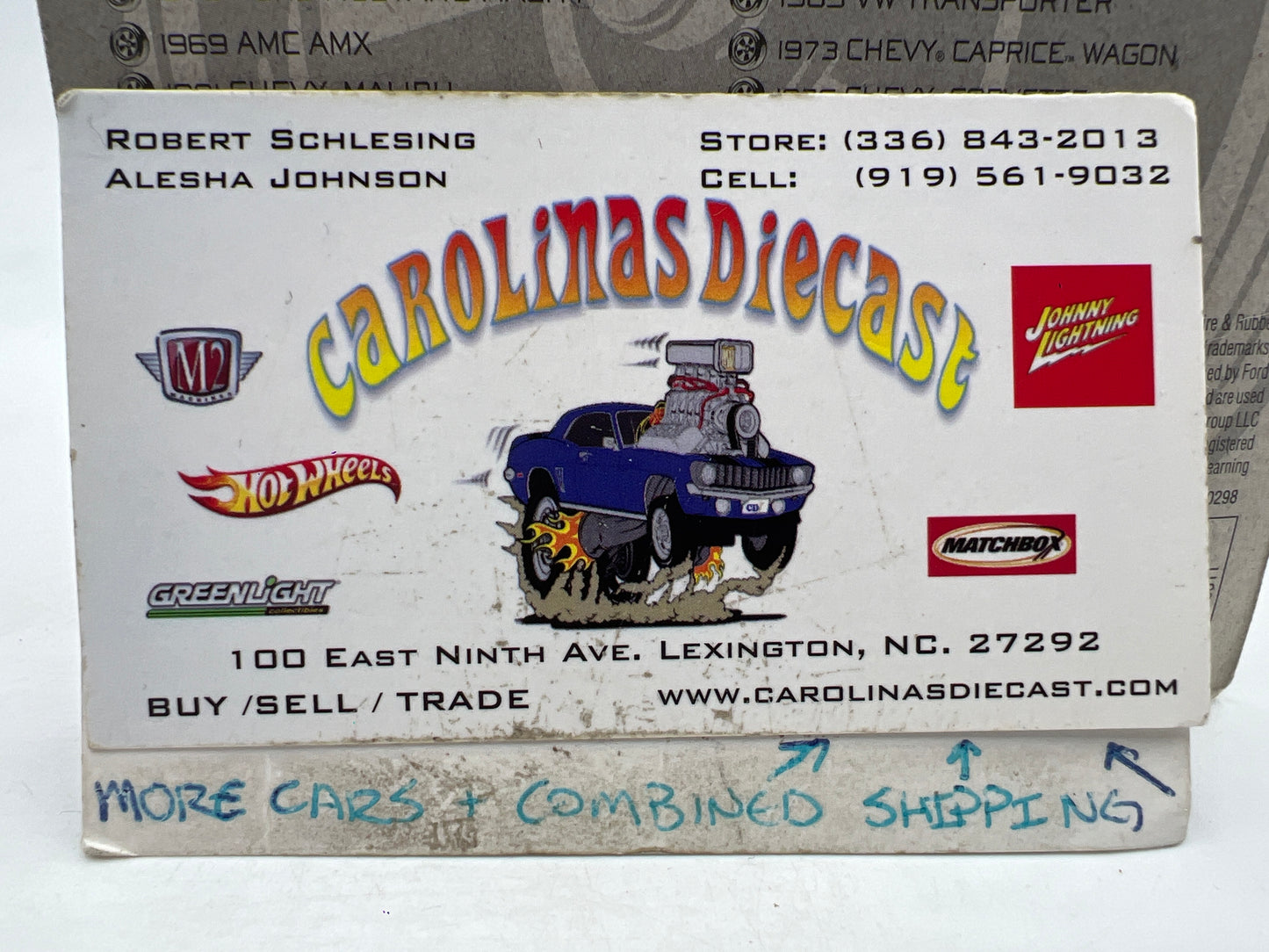 Johnny Lightning Small Card 1966 Chevy Corvette Black 216O