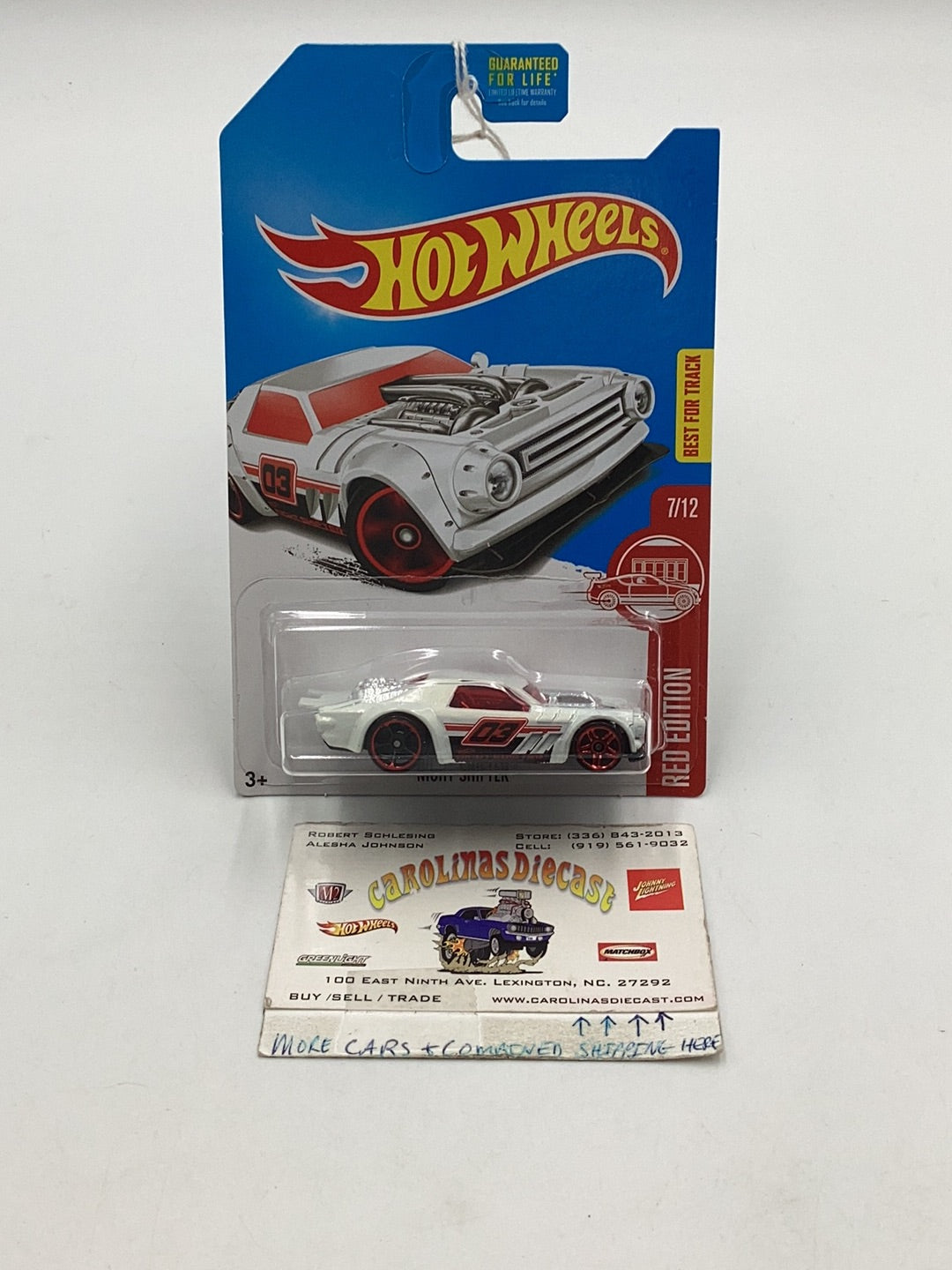 HOT WHEELS 1/43 NIGHT SHIFTER - Collections et Créations HOT WHEELS 1/43 NIGHT SHIFTER - Collections et Créations