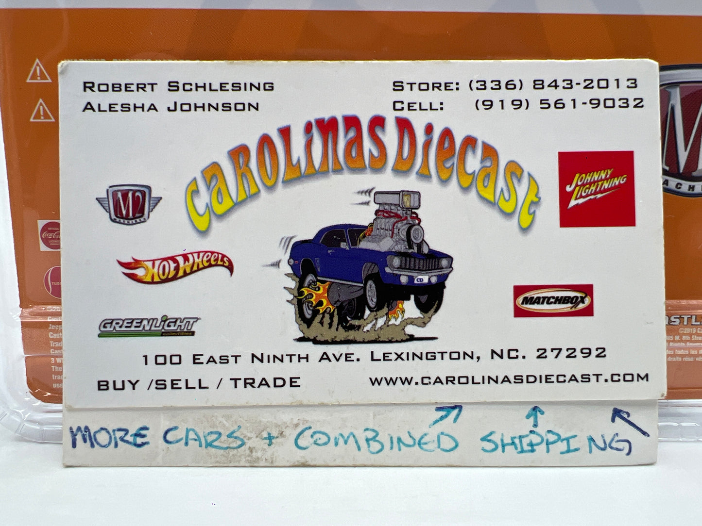 M2 Machines Fanta 1957 Chevrolet Sedan Delivery Orange/White F01 194G