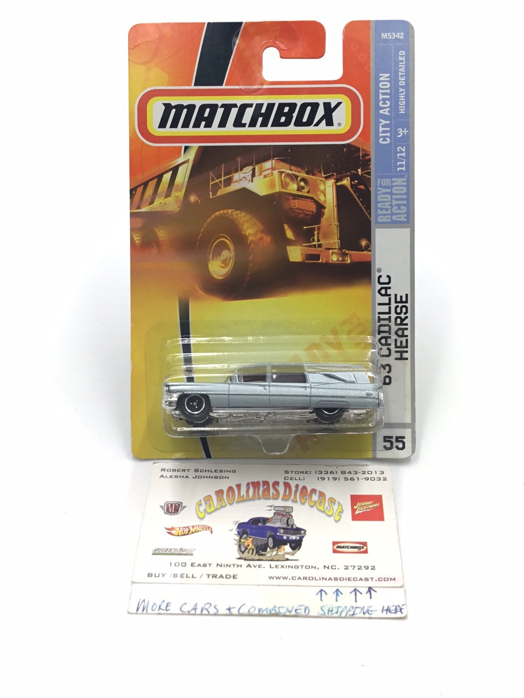 Matchbox hearse 2025