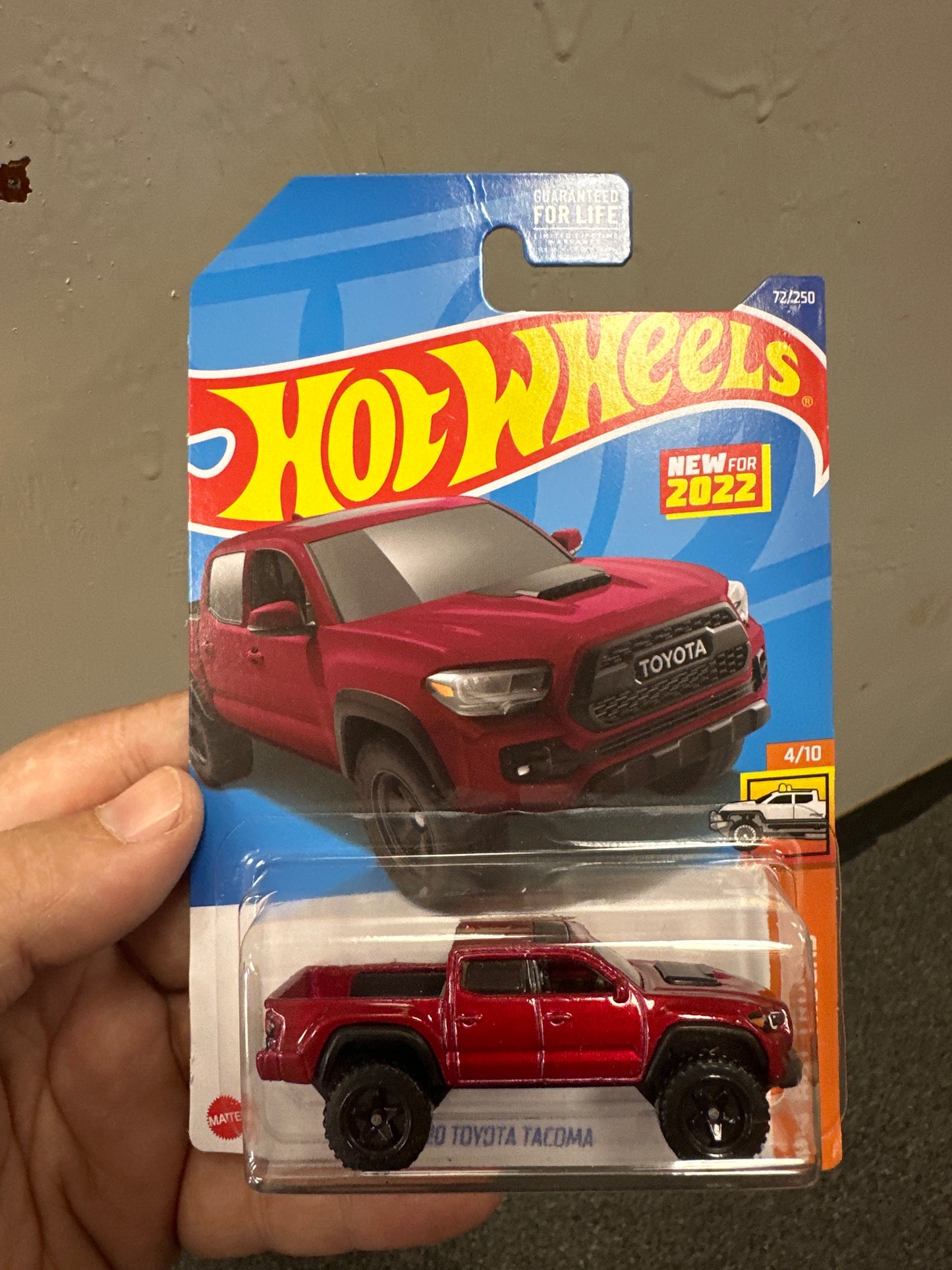 2022 hot wheels J case #72 20 Toyota Tacoma see last pic 93B