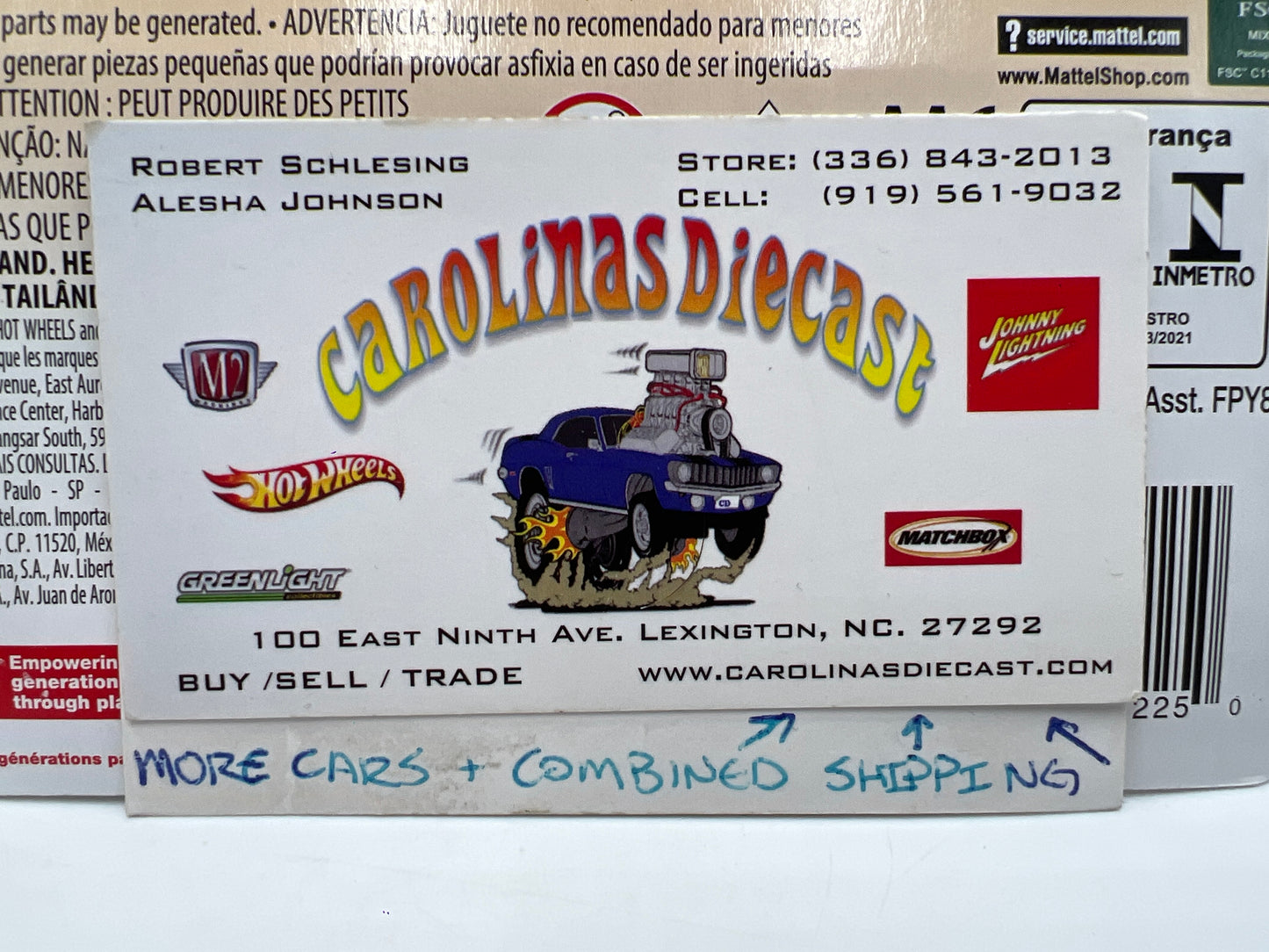 Hot Wheels Premium Car Culture Silhouettes #2 LB-Works McLaren 720S Teal Blue LBWK 257D