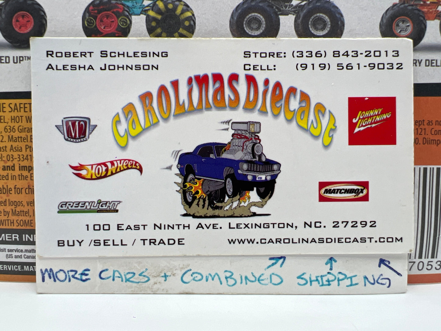 2020 Hot Wheels Monster Trucks Tinted Wheels #3 El Superfasto W/Protector VHTF