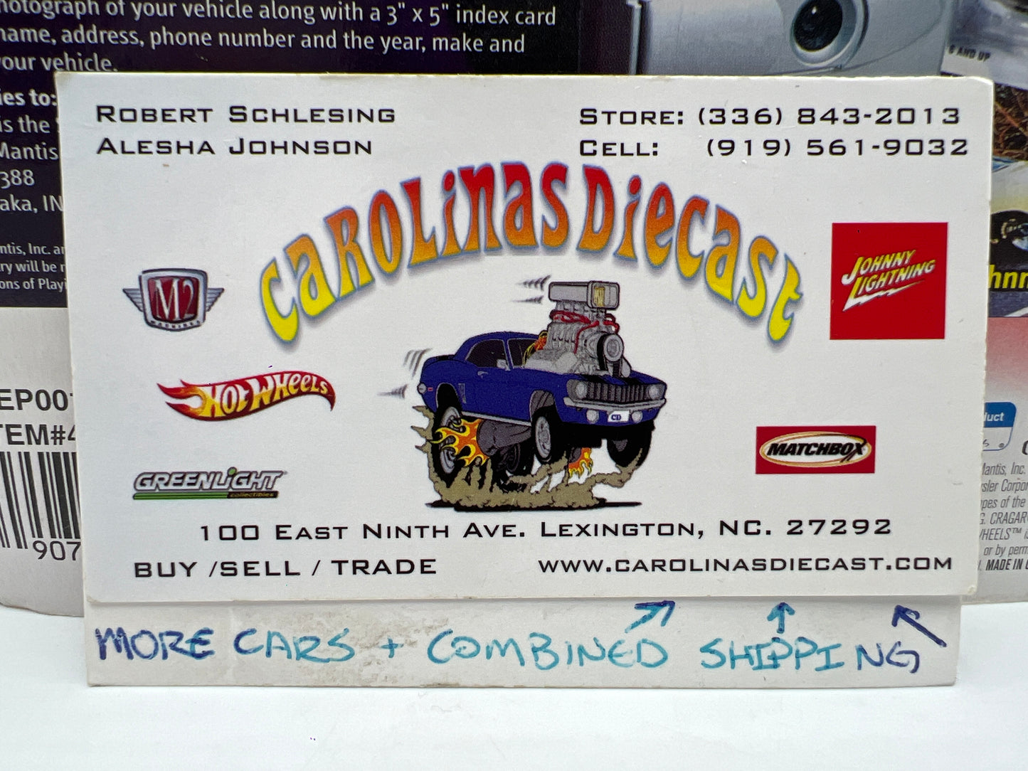 Johnny Lightning Classic Gold Collection 1959 Cadillac Eldorado Blue 218F