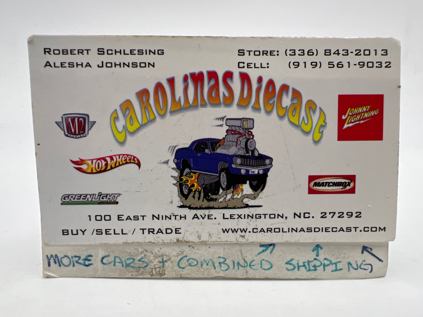 Hot Wheels 1/64 Blackwall Trailbusters Bywayman Metalflake Blue Loose