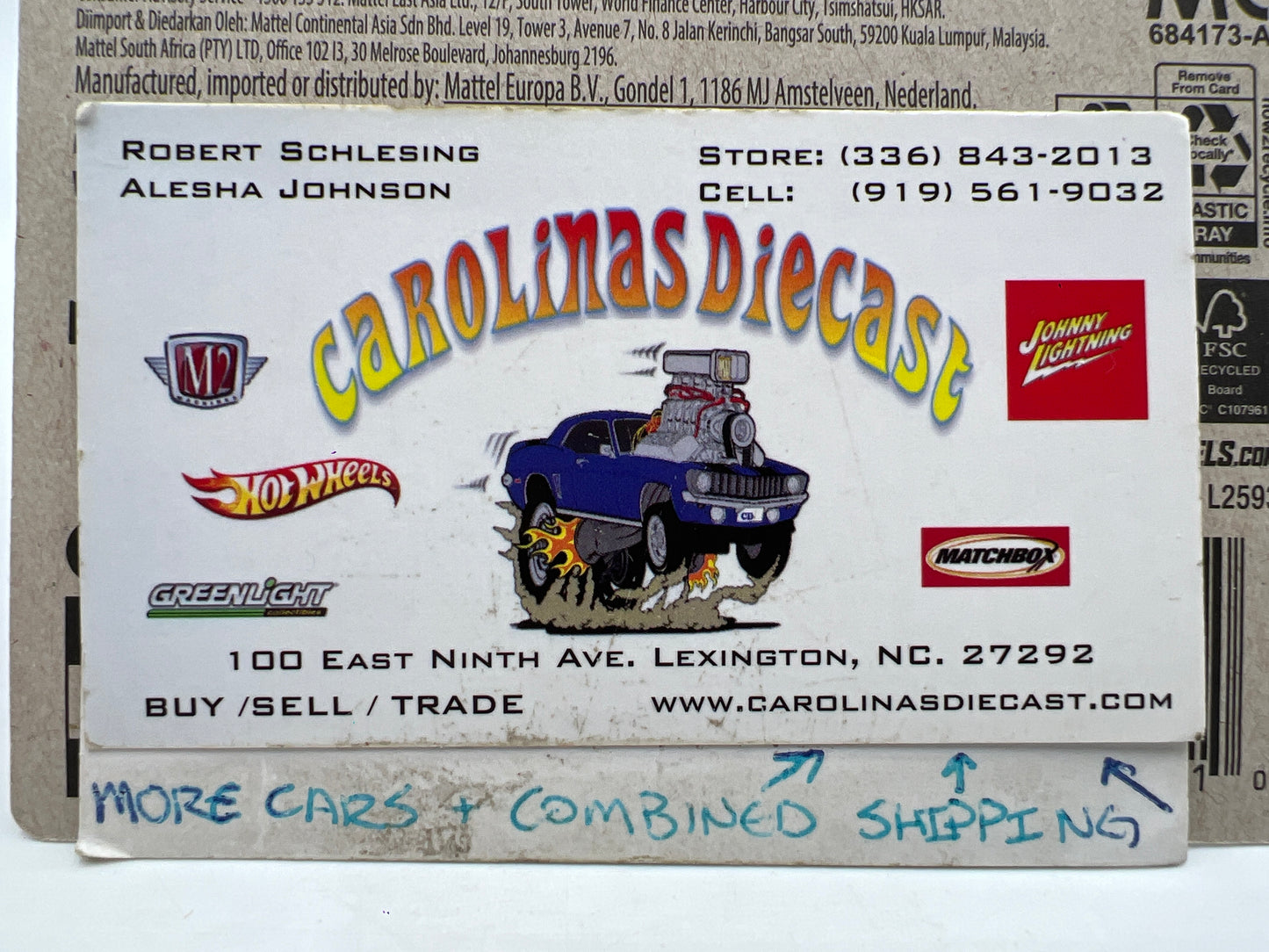 2026 Hot Wheels B Case Mattel #48 Monster High Ghoul Mobile Purple 121A