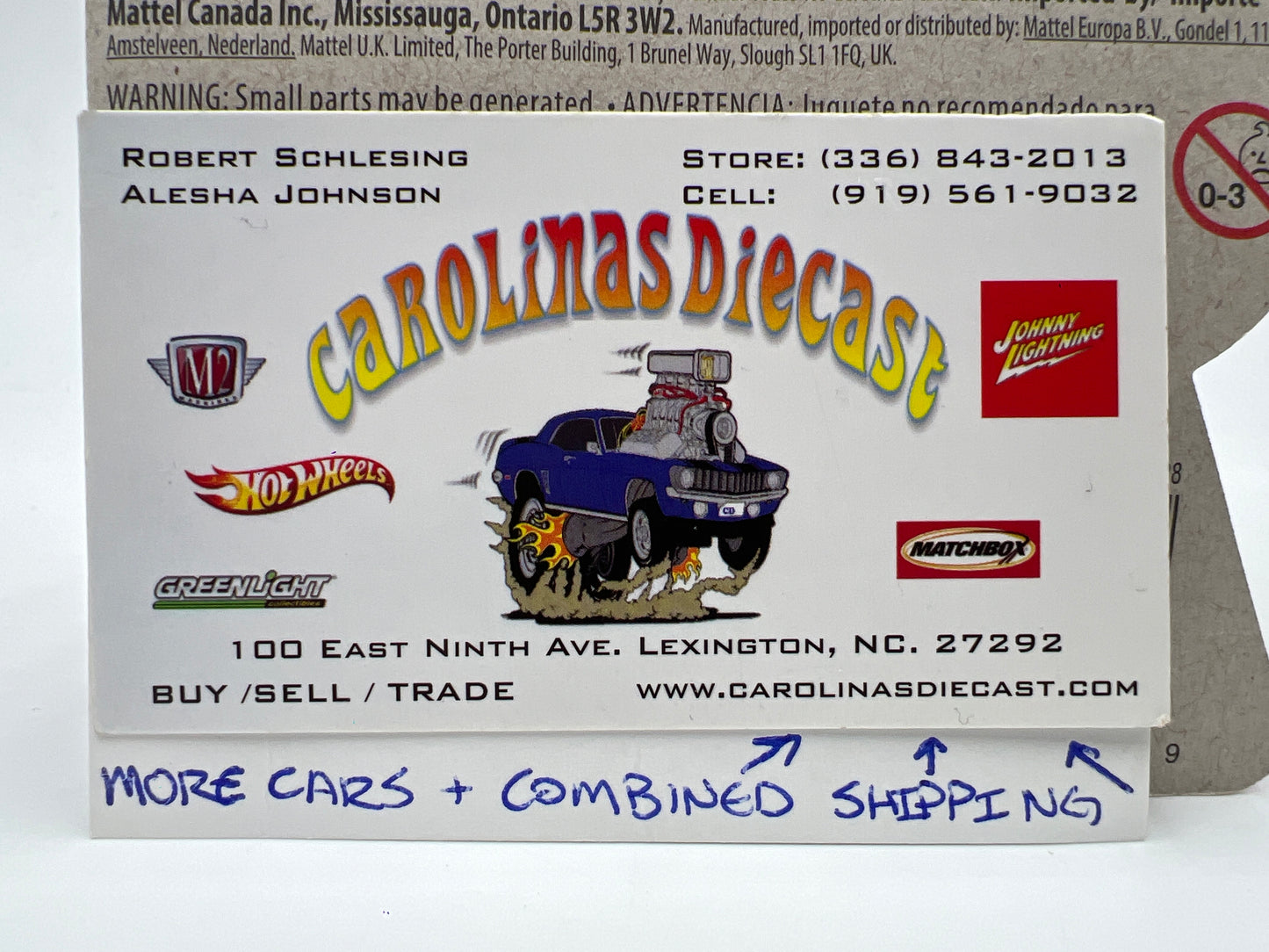 Matchbox Moving Parts #12 1988 Chevy Monte Carlo SS Black Has Vein On Bottom