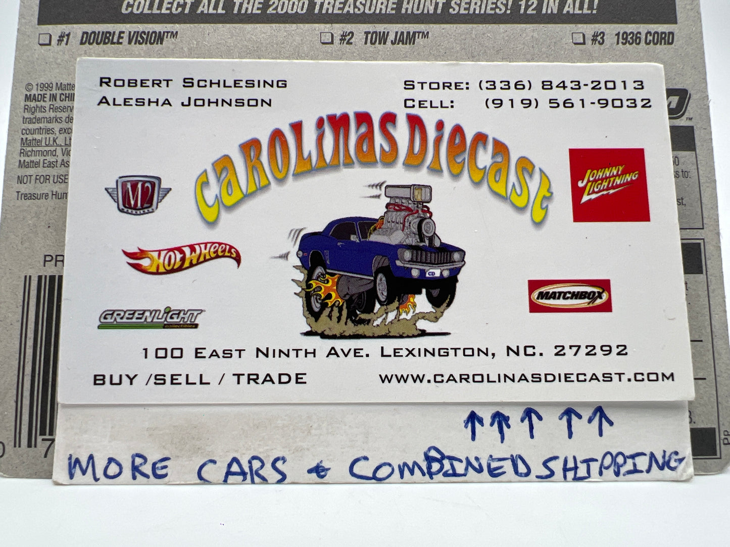2000 Hot Wheels Treasure Hunt Real Riders #50 Tow Jam Yellow 273C