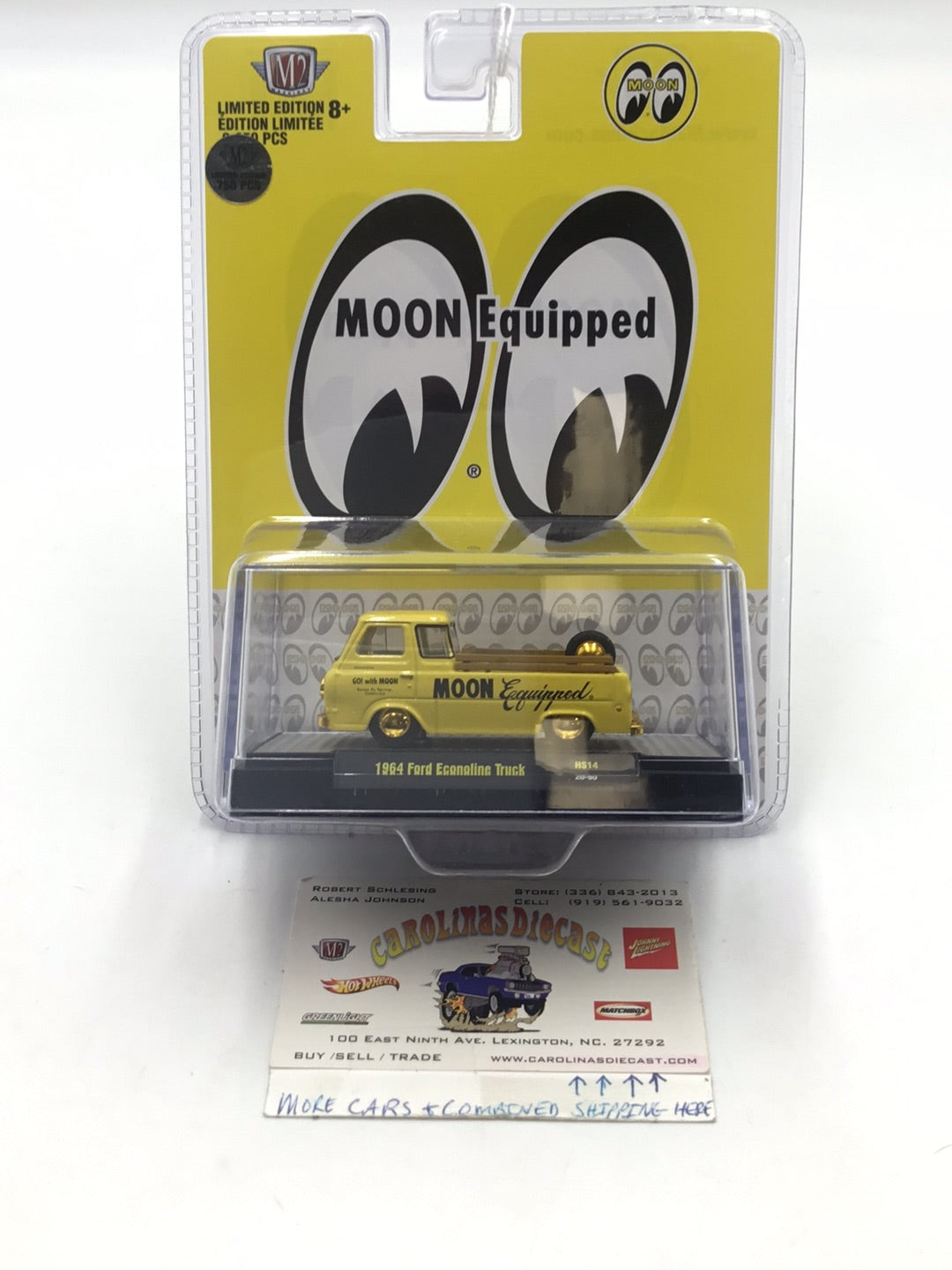 M2 Machines 1964 Ford Econoline Truck MOON Equipped Chase 1/64 LE 750pcs M2 Machines 1964 Ford Econoline Truck MOON Equipped Chase 1/64 LE 750pcs