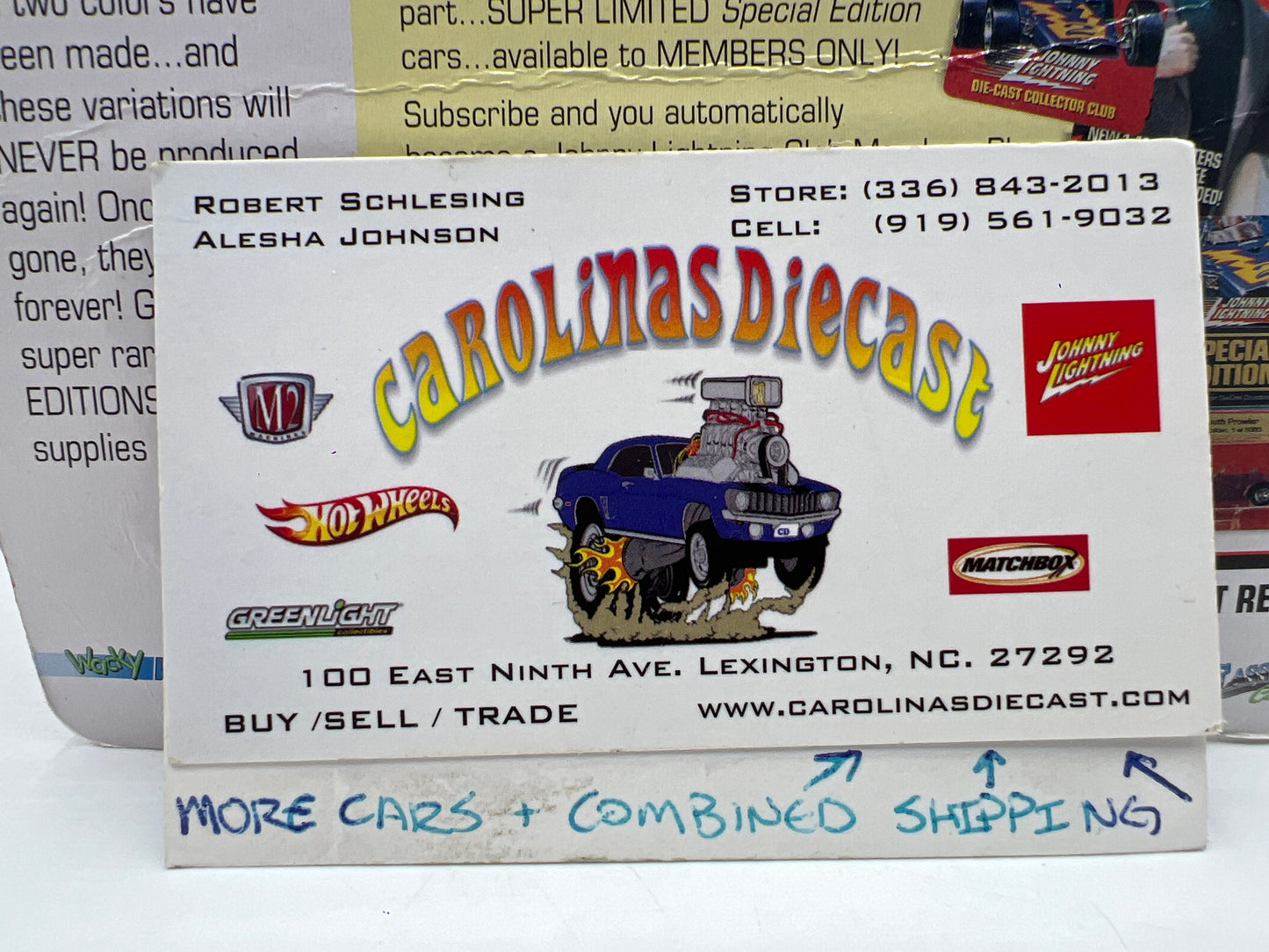 Johnny Lightning Dragsters New Year 98 #14109 Baby New Year Red 186C