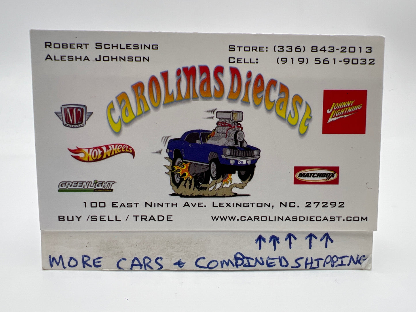 Johnny Lightning 1/64 Toy Fair 2000 1976 Chevrolet Camaro Blue Loose