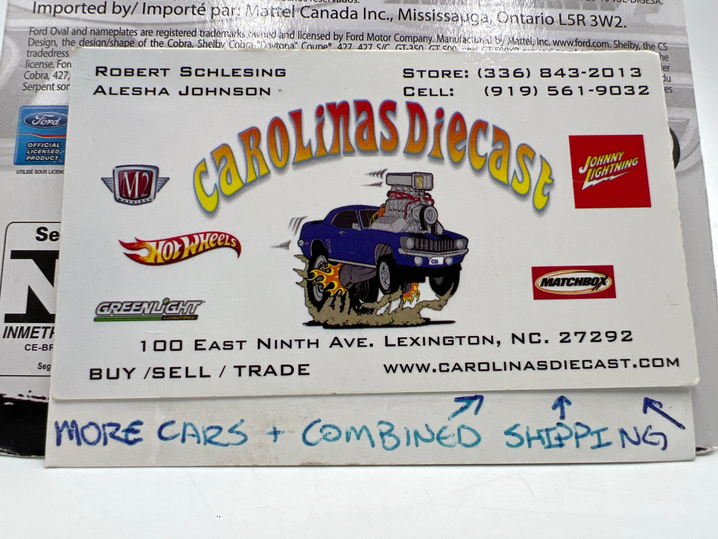 Hot Wheels Premium Garage Ford Series #16 68 Mercury Cougar Silver