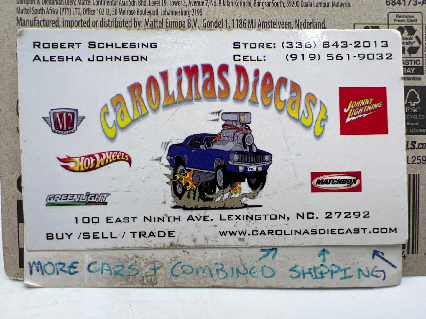 2026 Hot Wheels E Case #111 Long Bloc Mooneyes Yellow