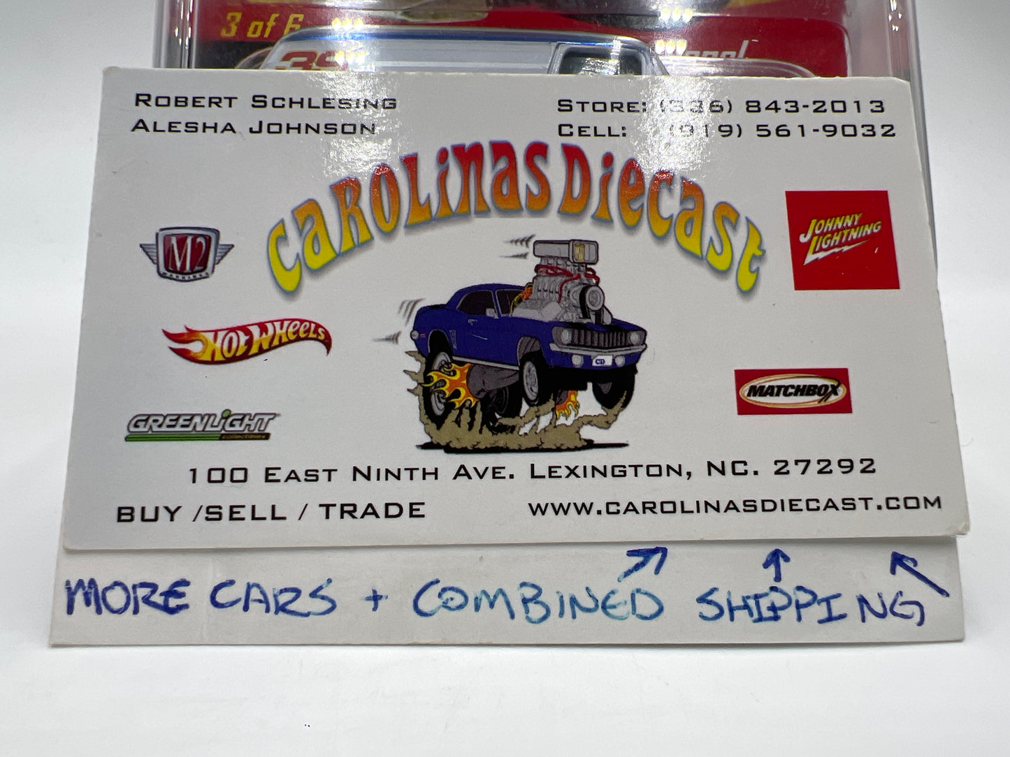 Hot Wheels RLC Real Riders Series 6 #4690/11000 55 Chevy Panel W/Protector