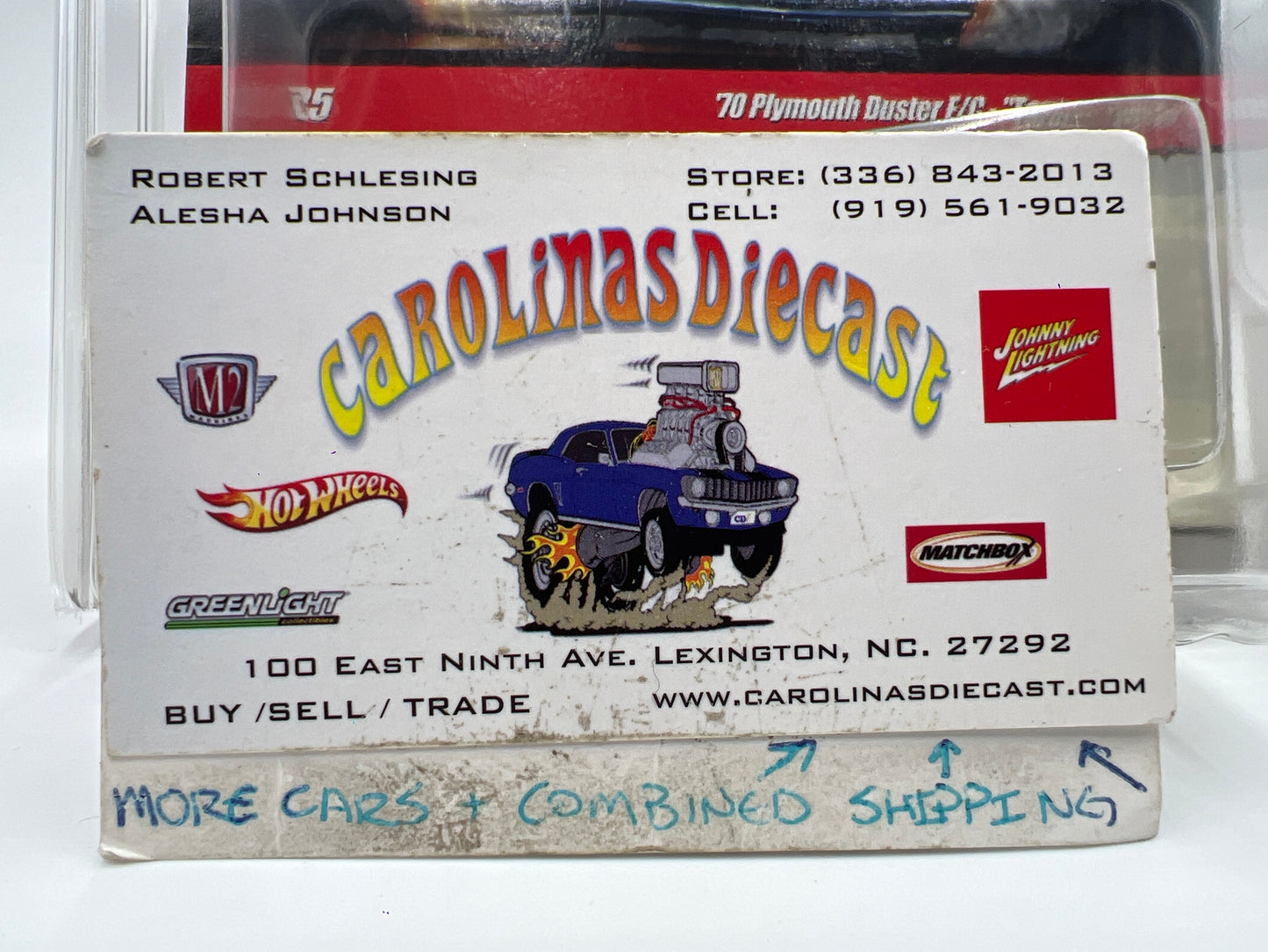 Hot Wheels Drag Strip Demons #12 70 Plymouth Duster F/C Tarmac Twister W/Protector