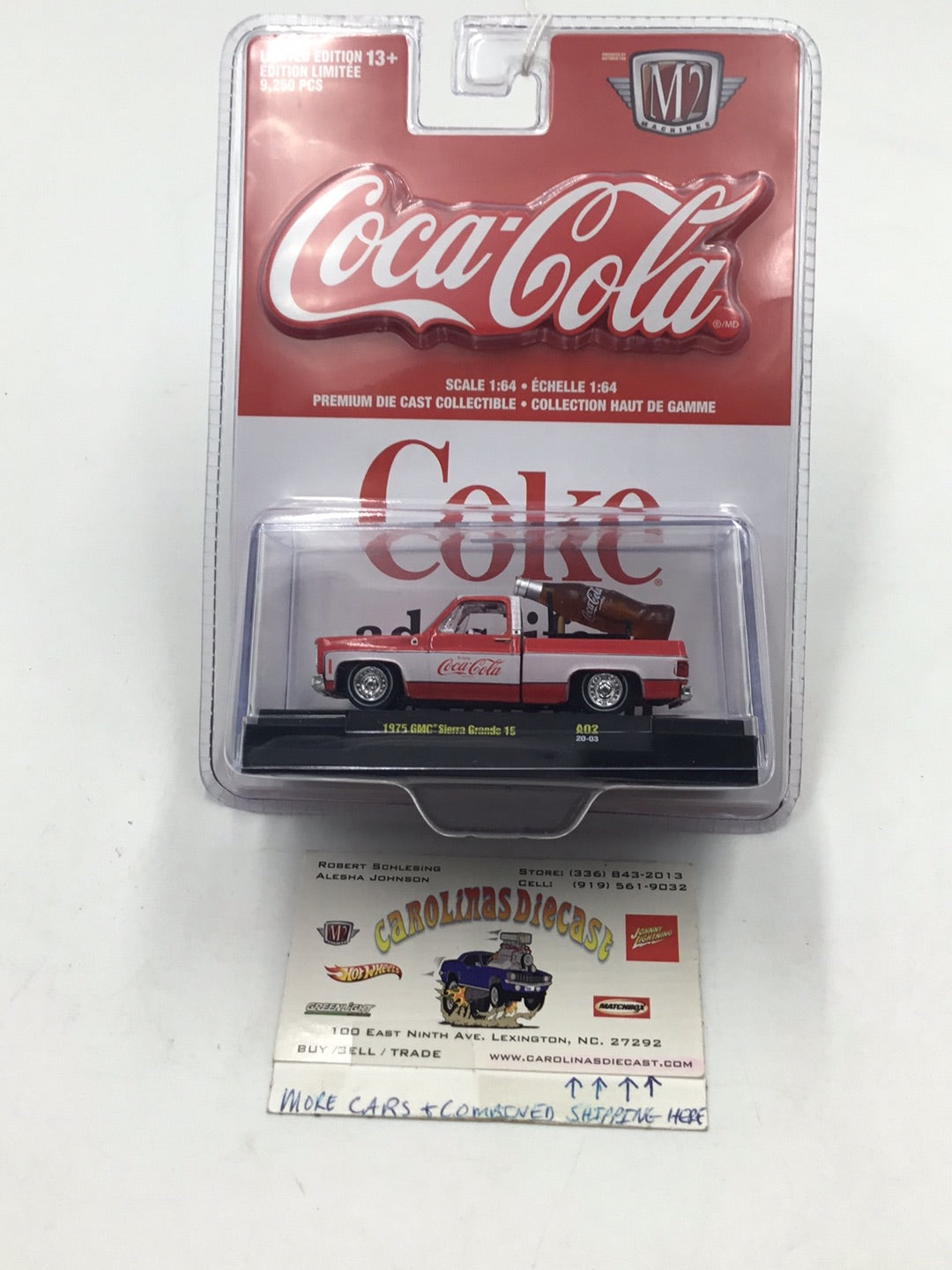 M2 Machines Coca Cola 1975 GMC Sierra Grande 15 A02 – carolinasdiecast