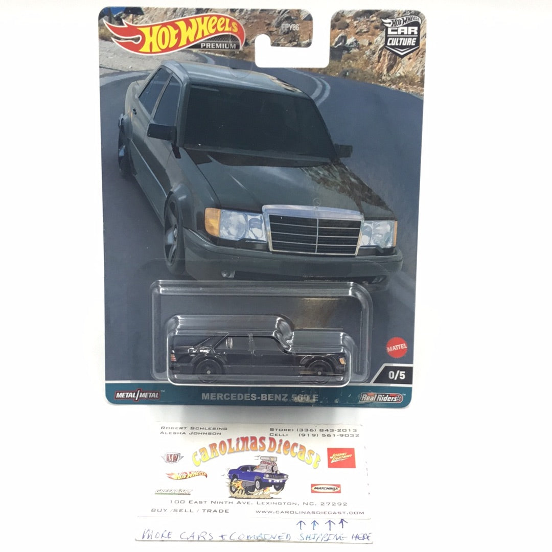 Hot Wheels Premium Car Culture Canyon Warriors – Mercedes-Benz 500E