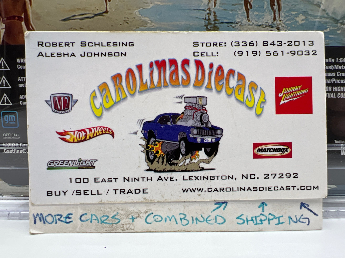 2025 M2 Machines Diorama 1957 Chevy 150 Handyman Wagon Blue/Black R16 196H