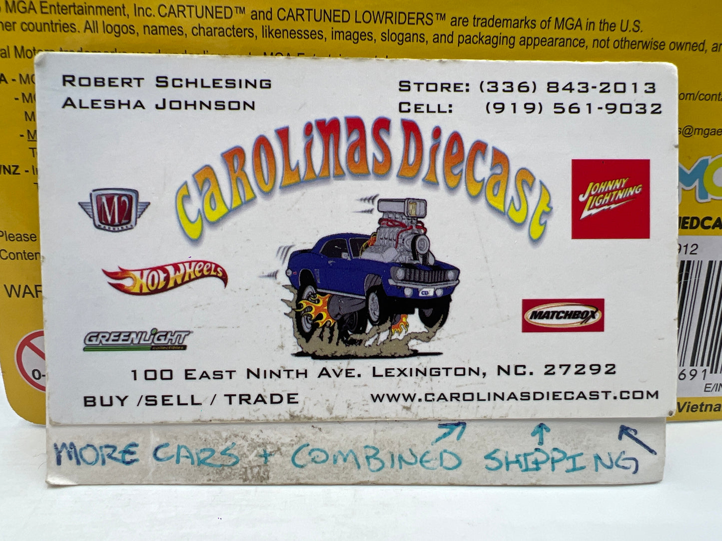 2025 MGA Car Tuned Series 8 #6 57 Chevy Bel Air 183F